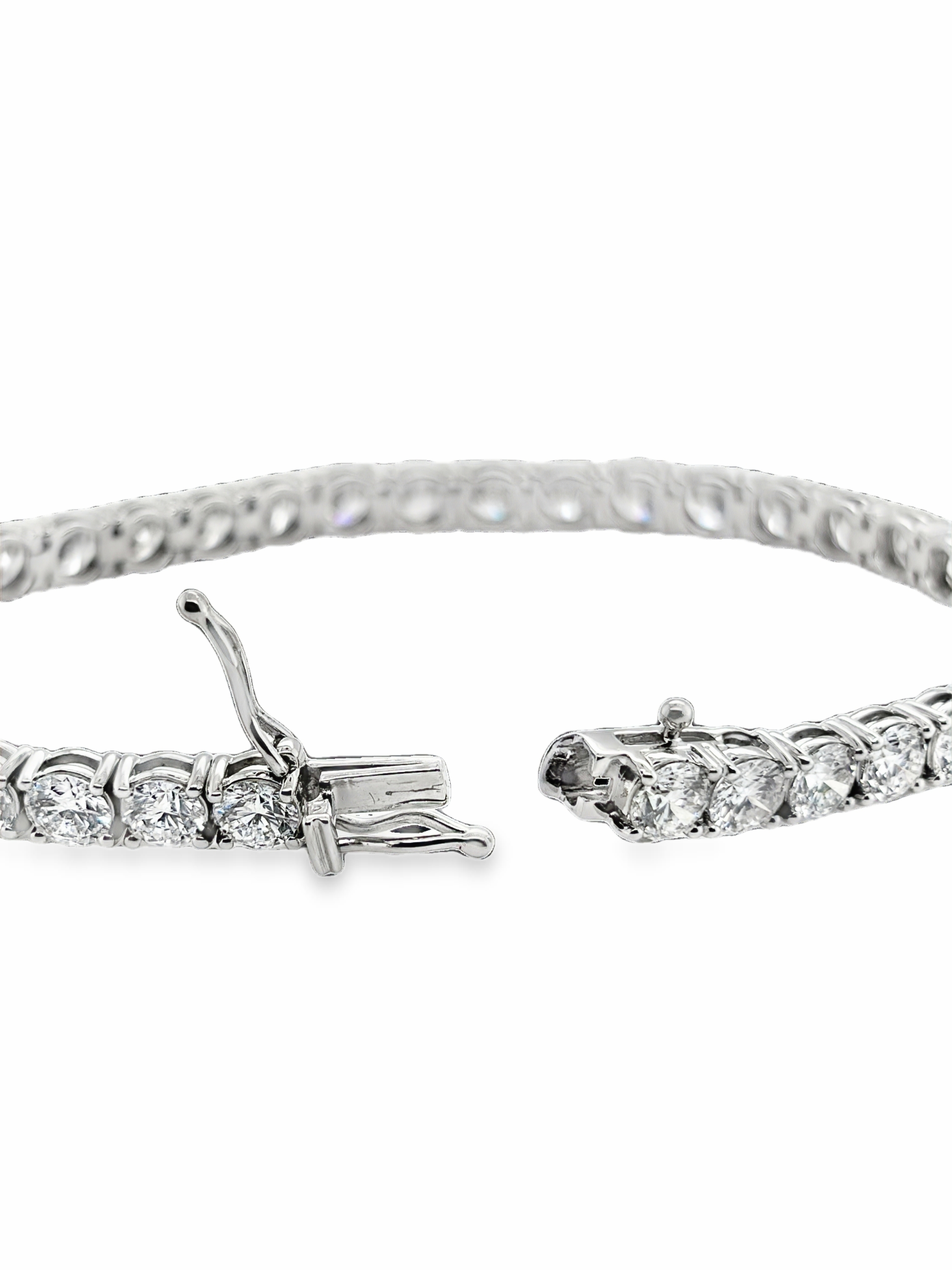 11.75 CTW Lab Created Diamond Tennis Bracelet