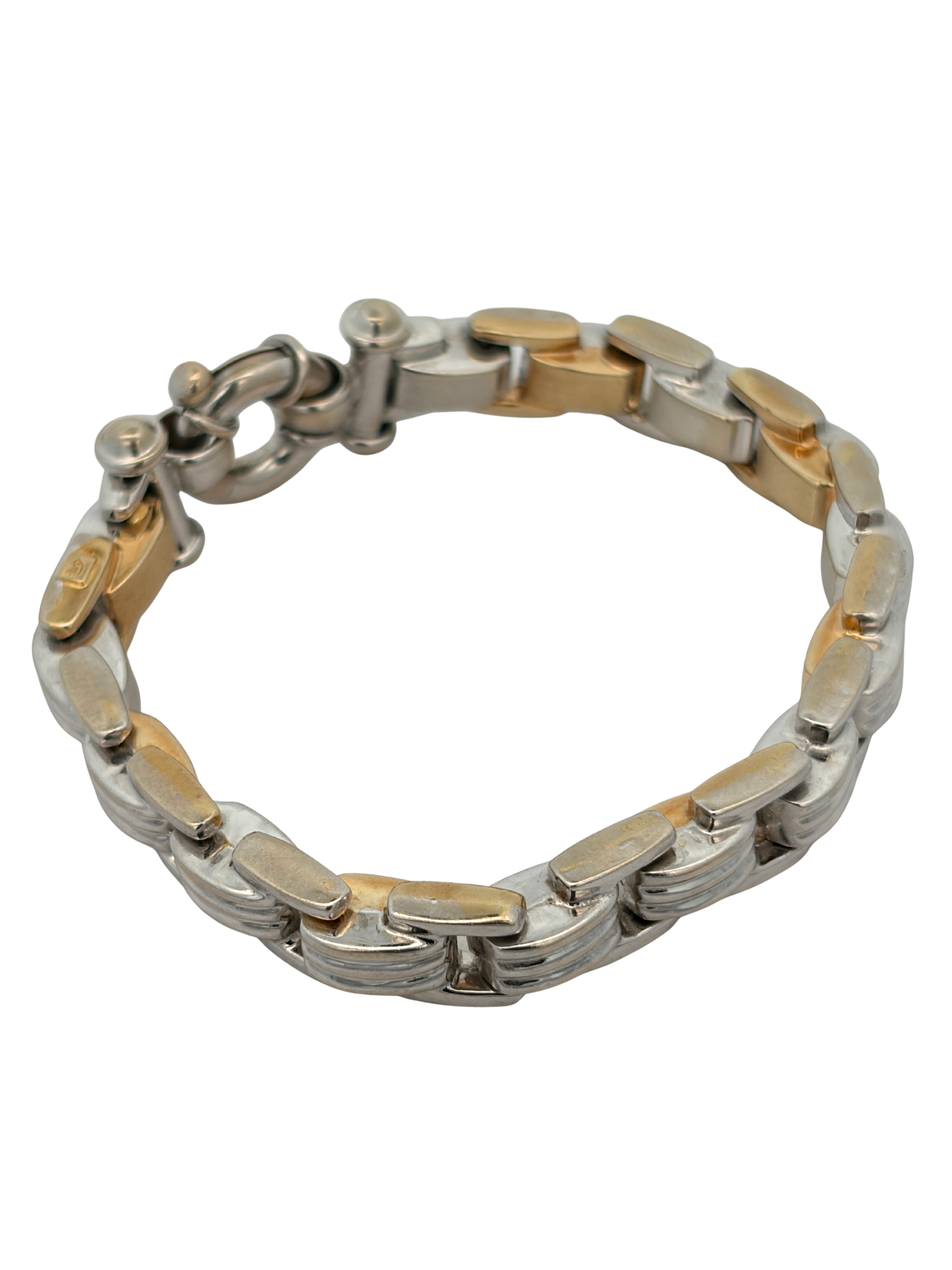 14K Reversible Italian Bracelet