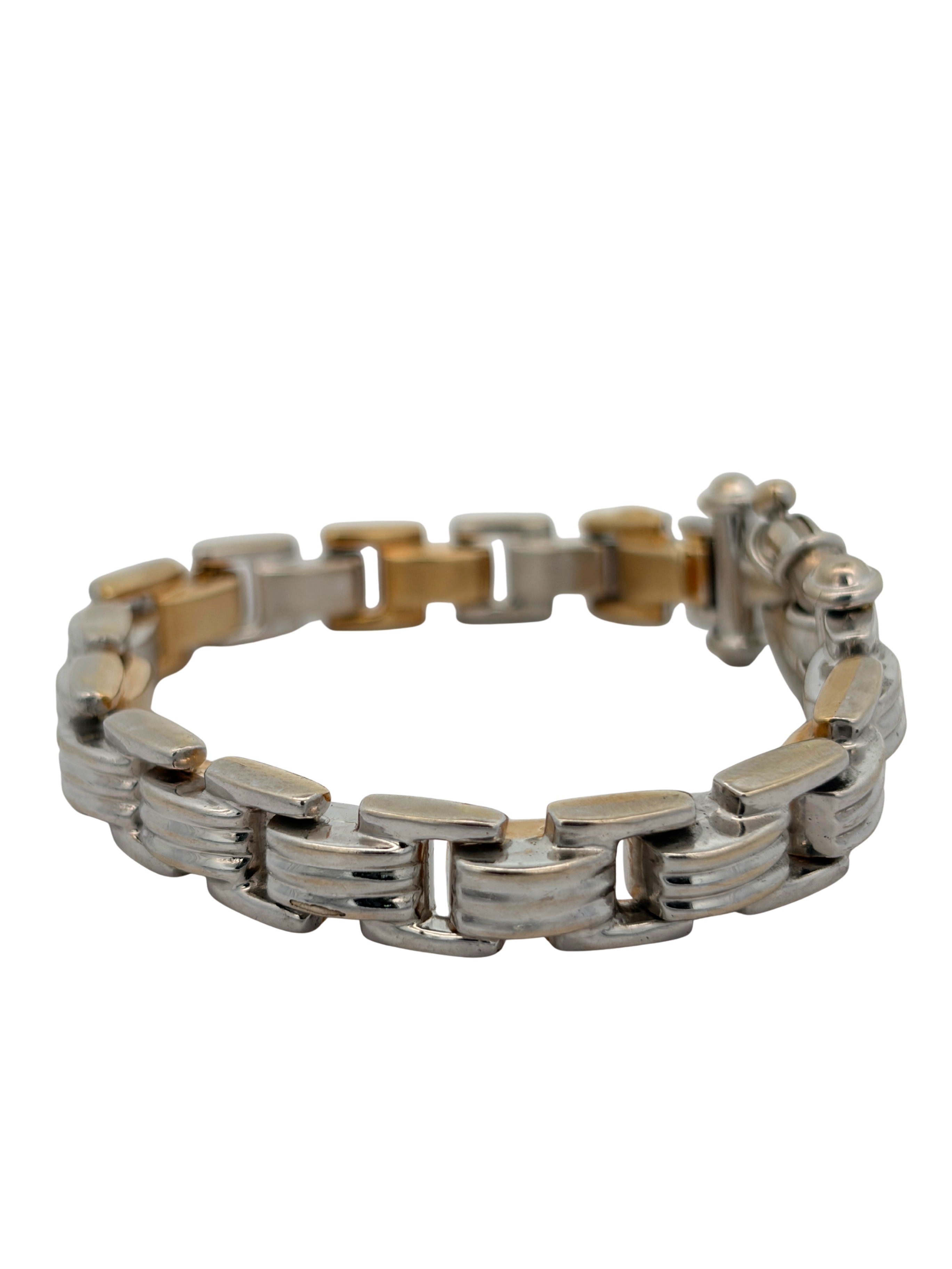 14K Reversible Italian Bracelet