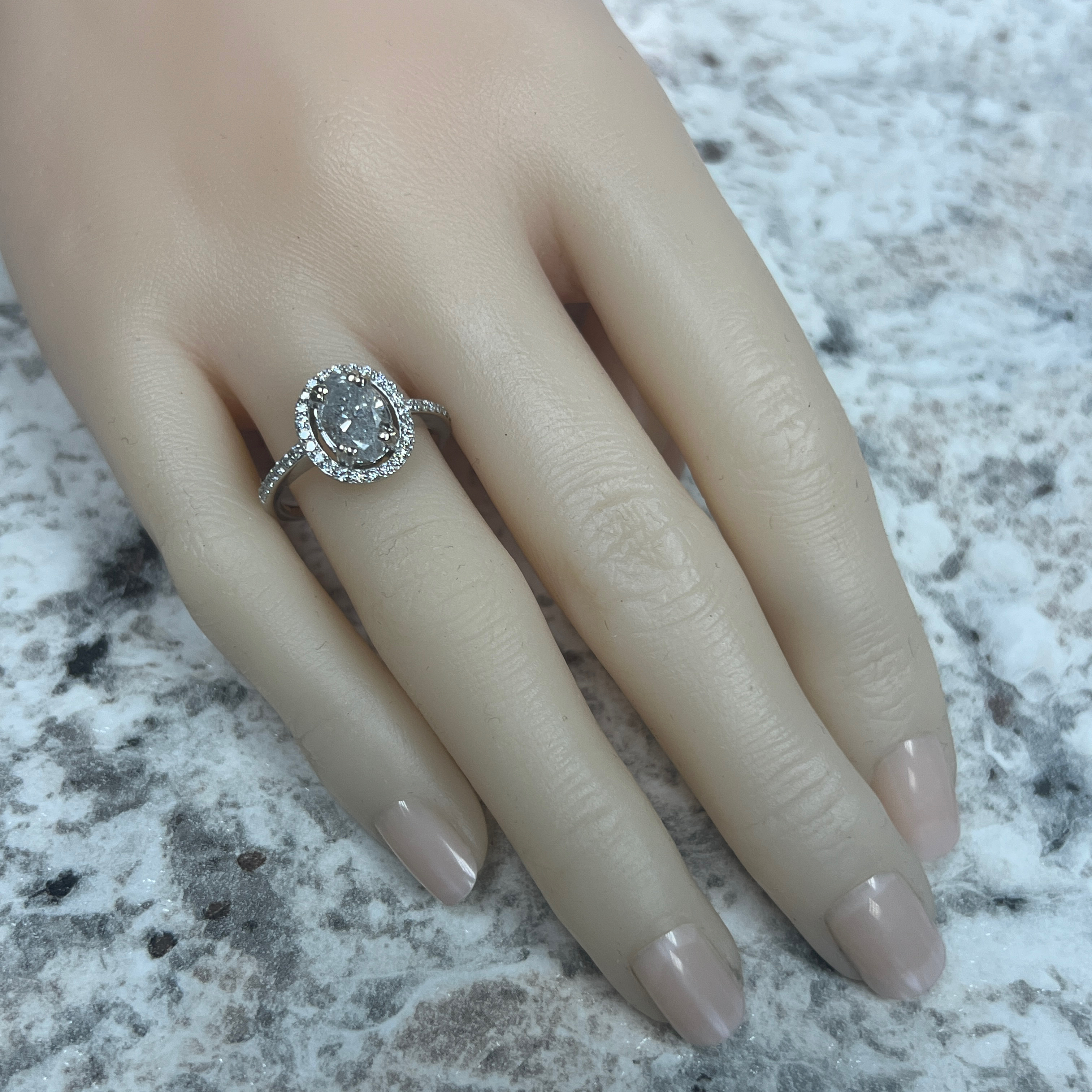 Natural Diamond Engagement Ring