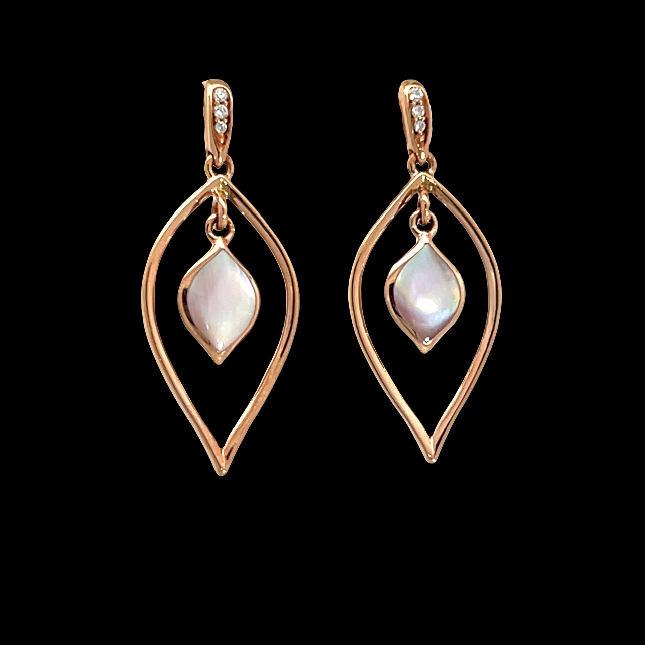 Kabana MOP Diamond Earrings