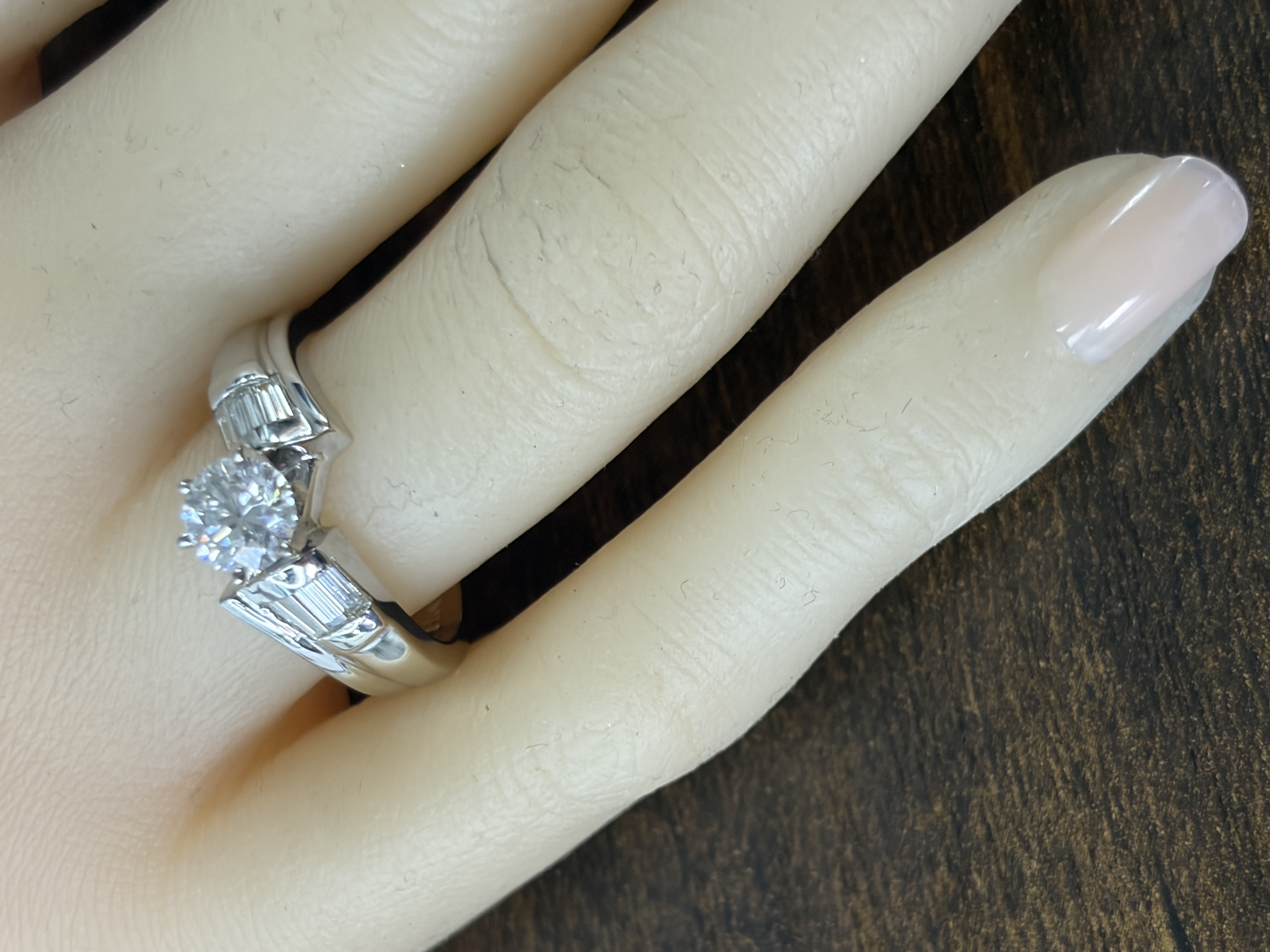 14K Natural Diamond Ring