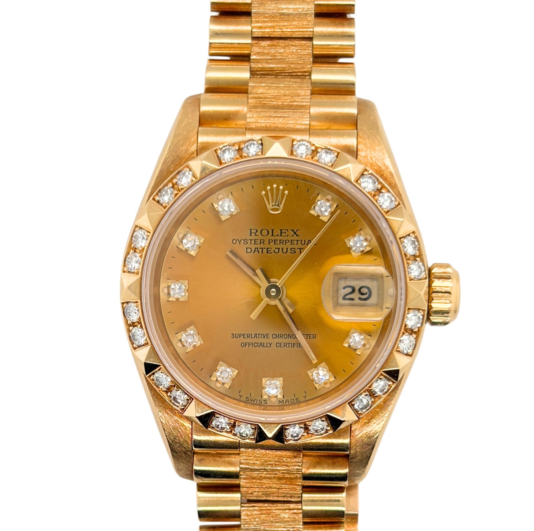 1991 Rolex Diamond Lady President Datejust 69258