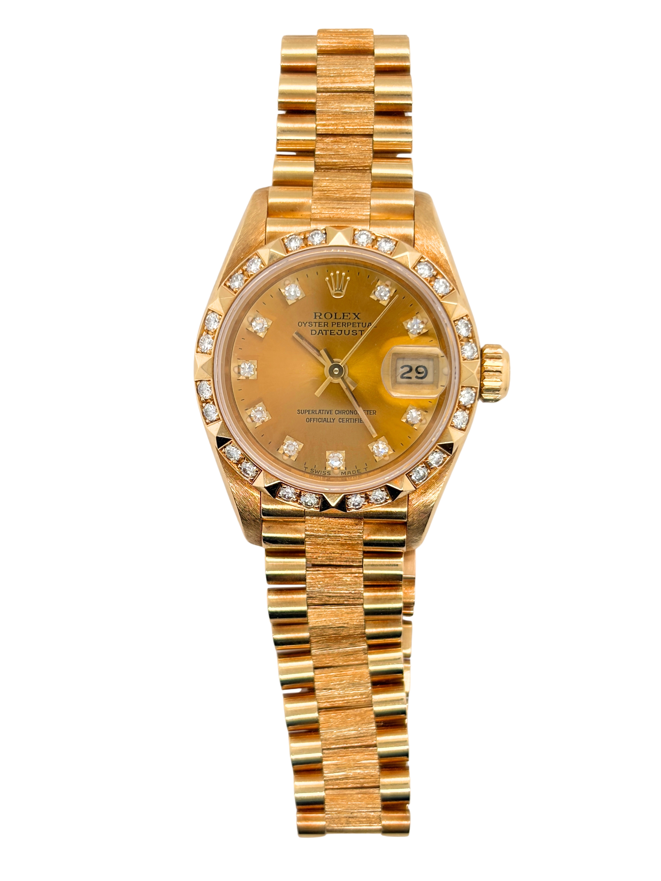 1991 Rolex Diamond Lady President Datejust 69258