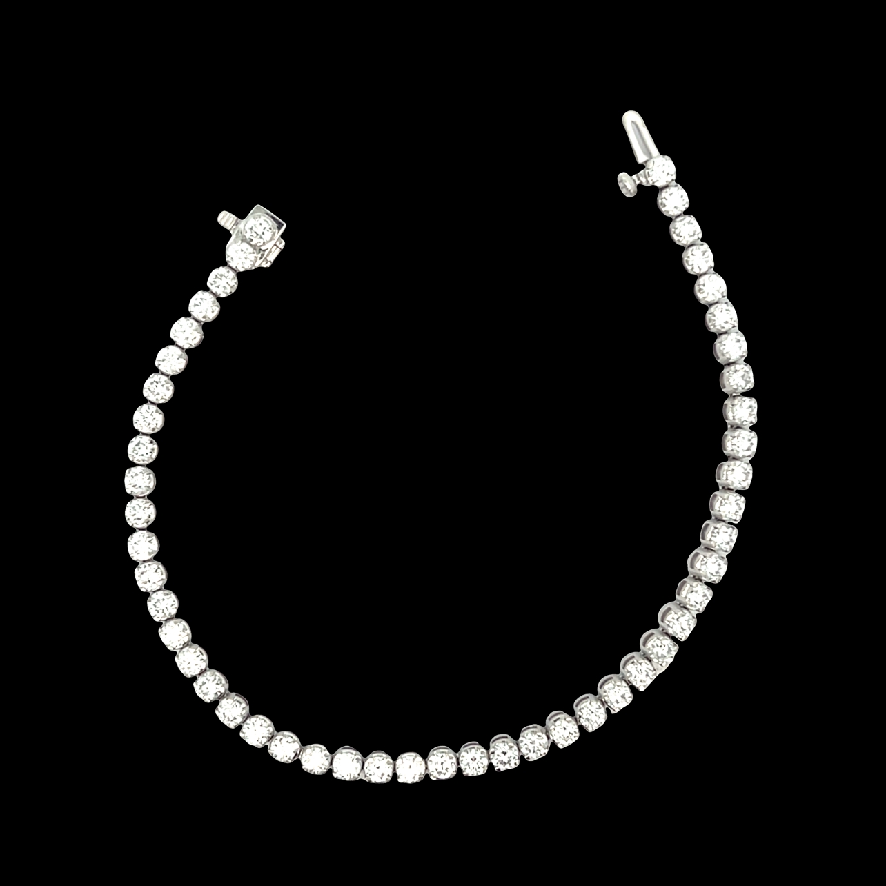 5.00 Carat Lab Grown Diamond Tennis Bracelet
