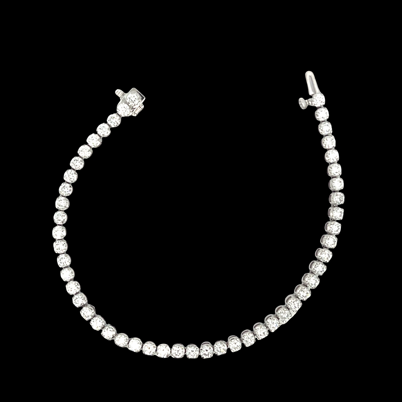 5.00 Carat Lab Grown Diamond Tennis Bracelet