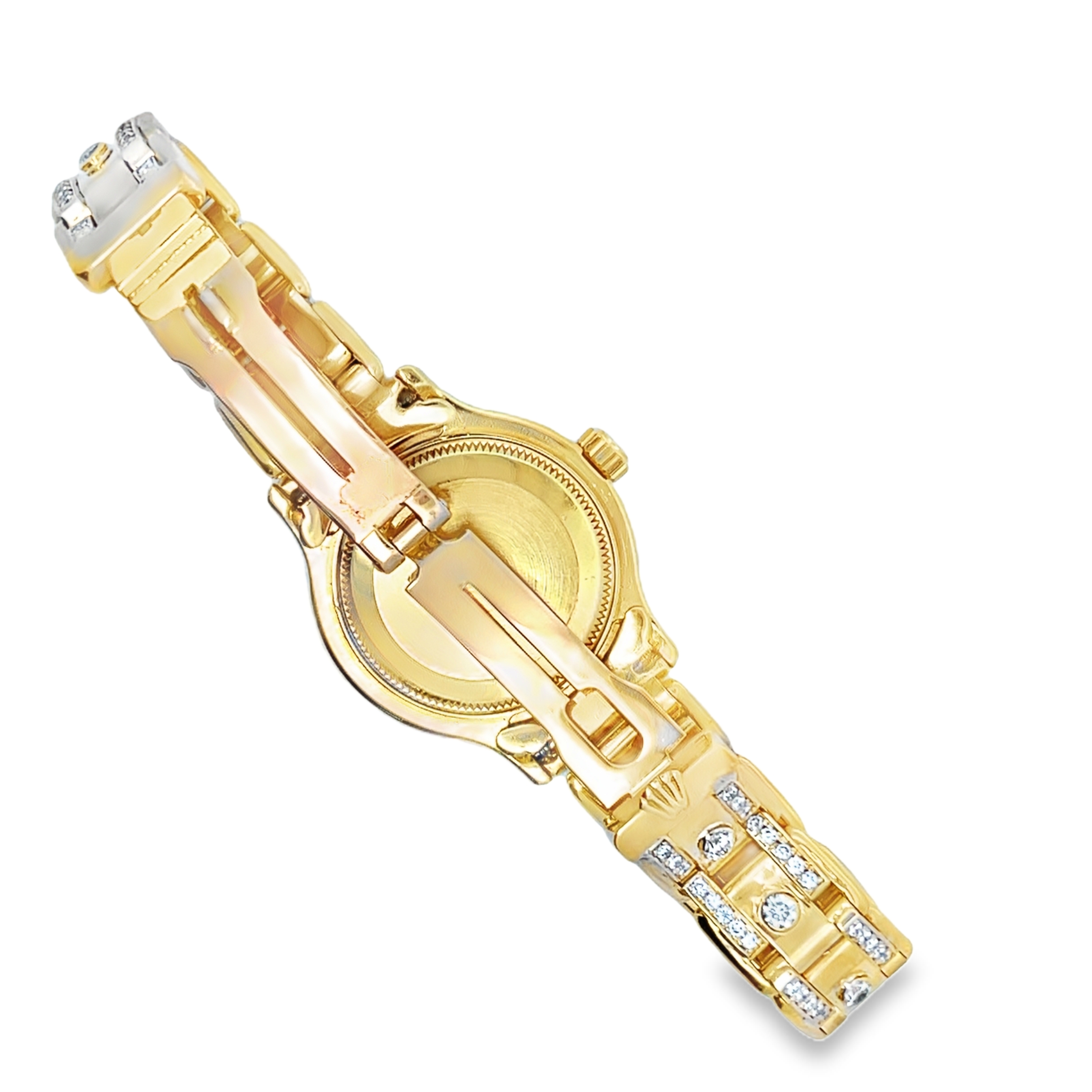 18K Natural Diamond MOP Assembled Watch