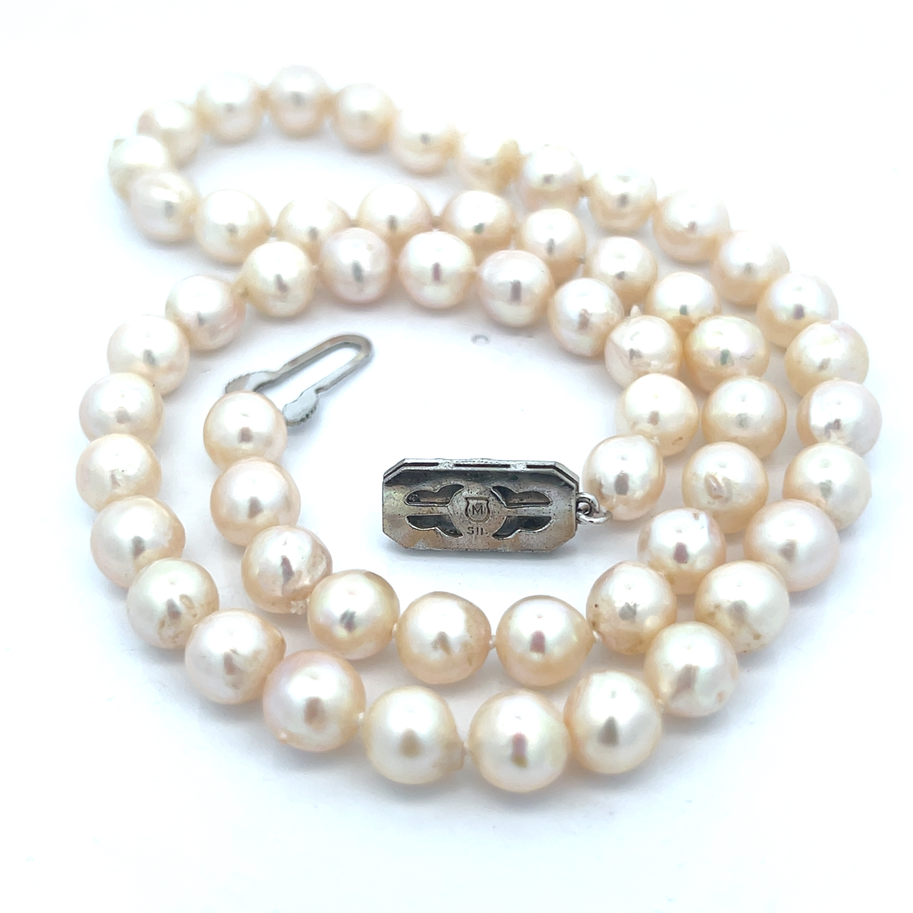 17" MIKIMOTO 7mm Pearl Necklace