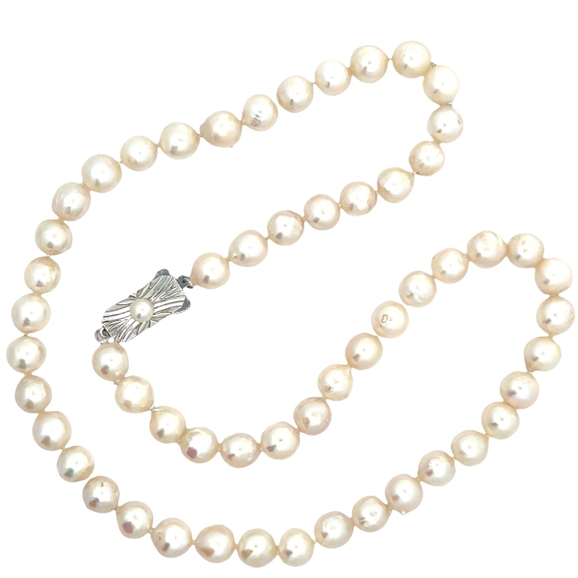 17" MIKIMOTO 7mm Pearl Necklace