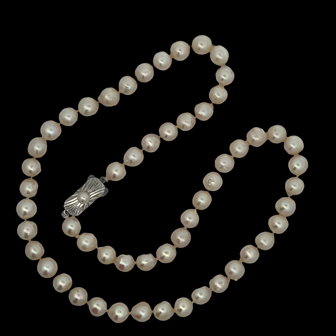 17" MIKIMOTO 7mm Pearl Necklace
