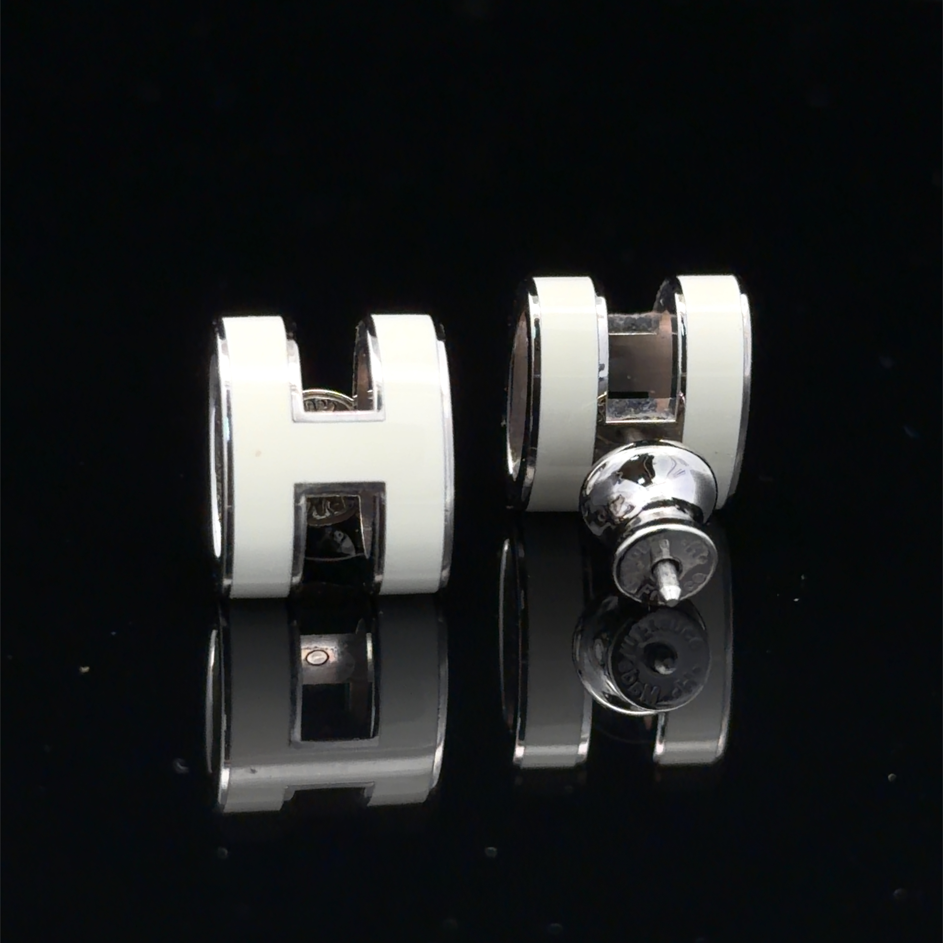 Hermes Mini Pop H Stud Earrings