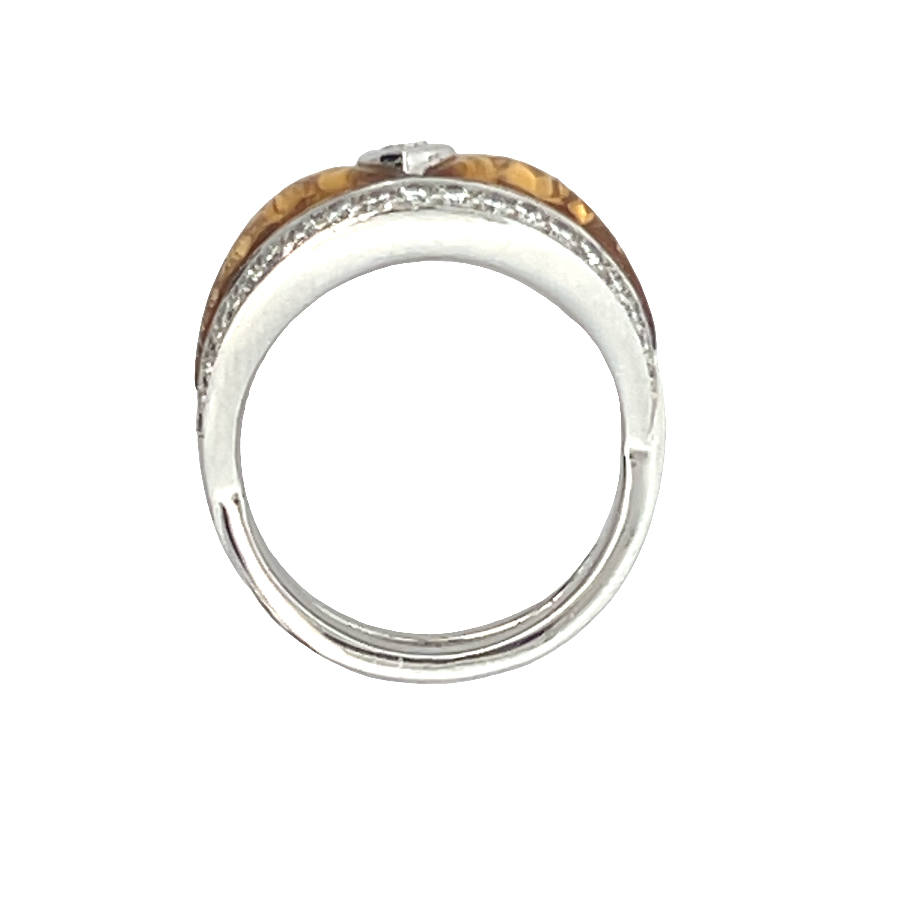 Natural Diamond Statement Ring