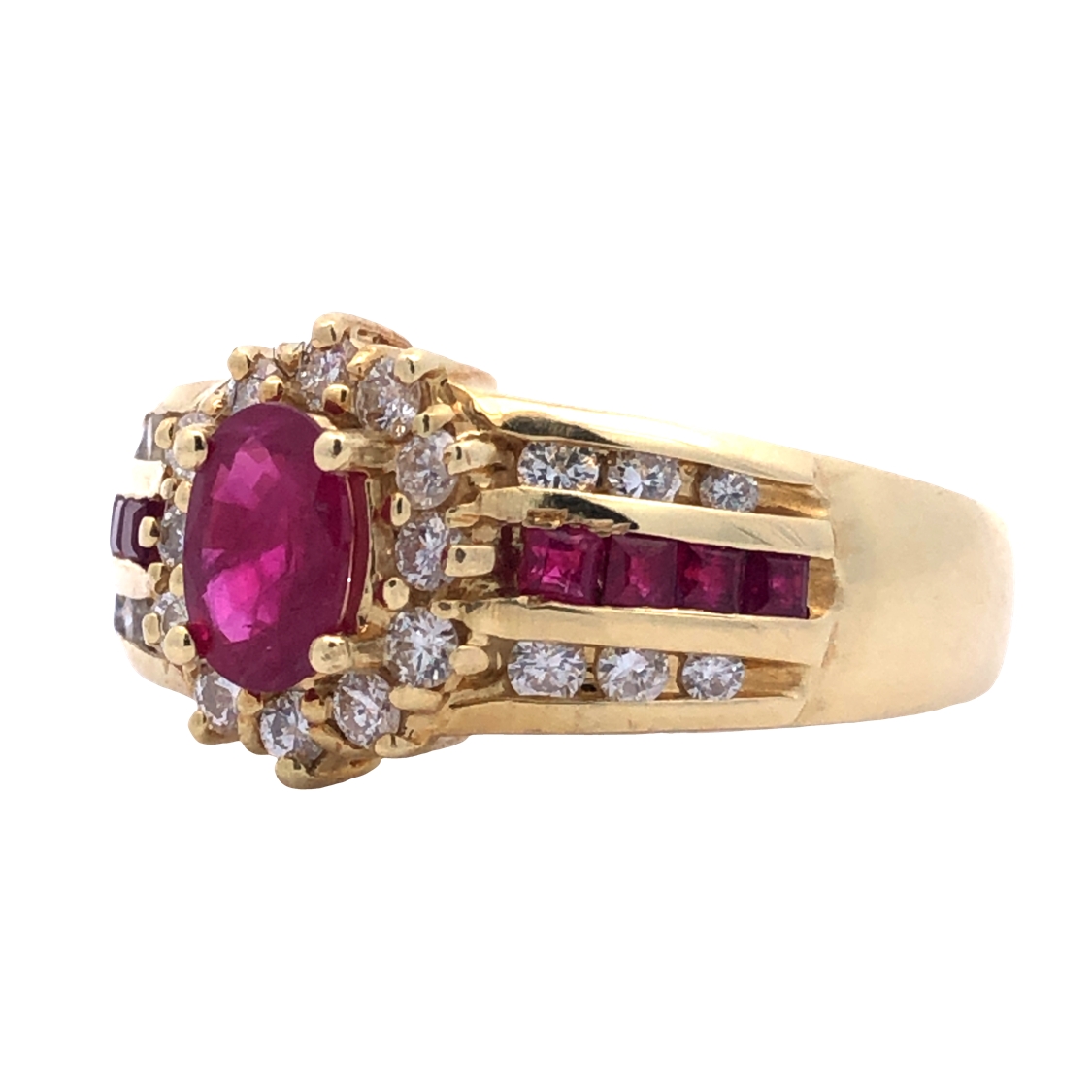 Diamond and Ruby Ring