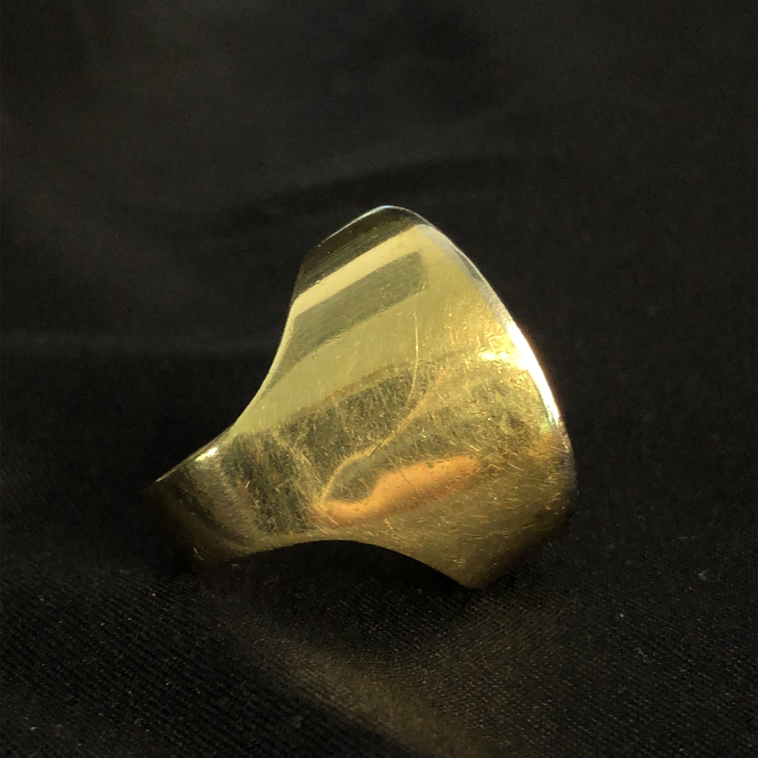Tigers Eye and Diamond Ring