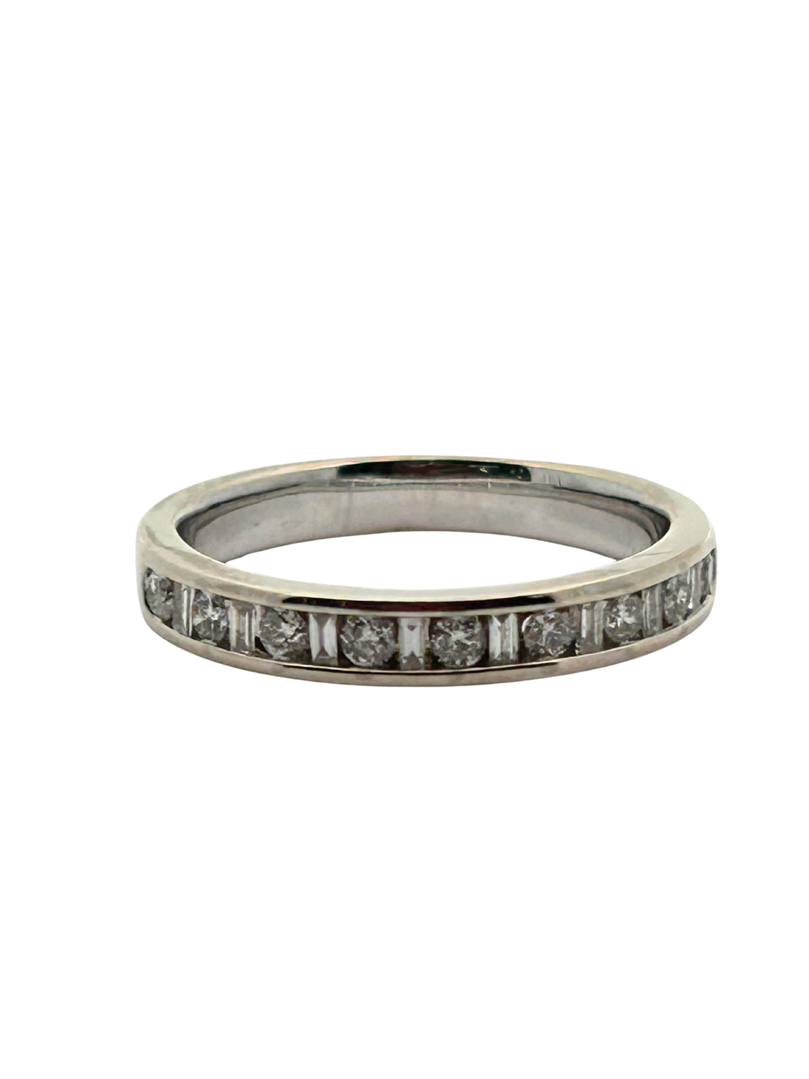 14K Diamond Band