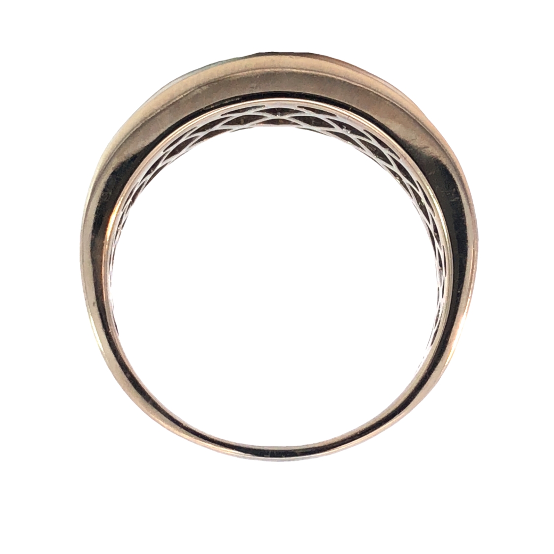 Black and White Diamond Band