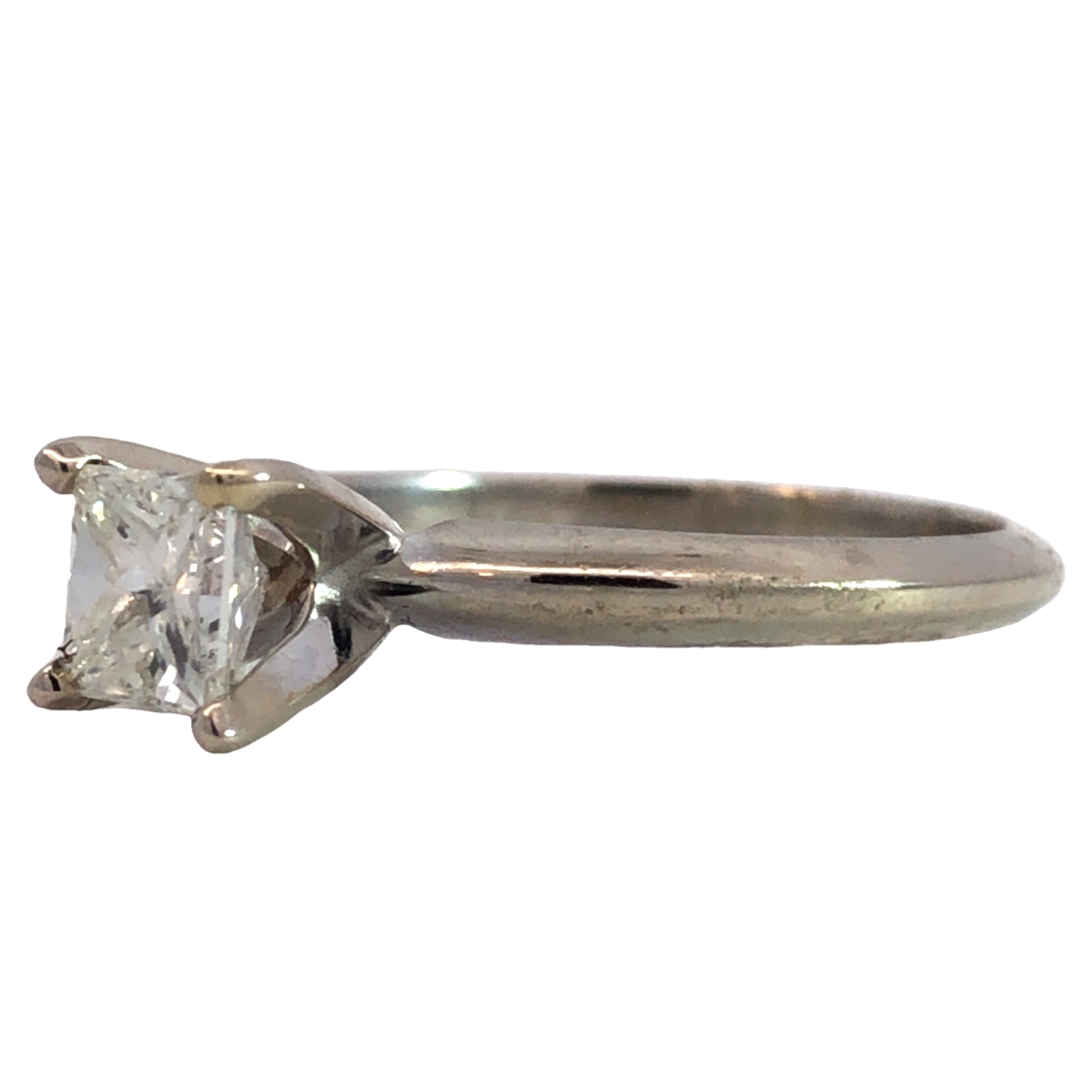 Princess Diamond Solitaire Ring