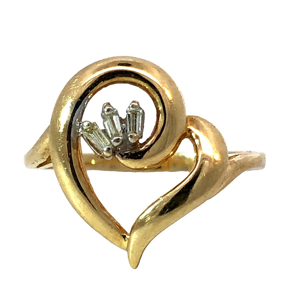 Heart Diamond Ring