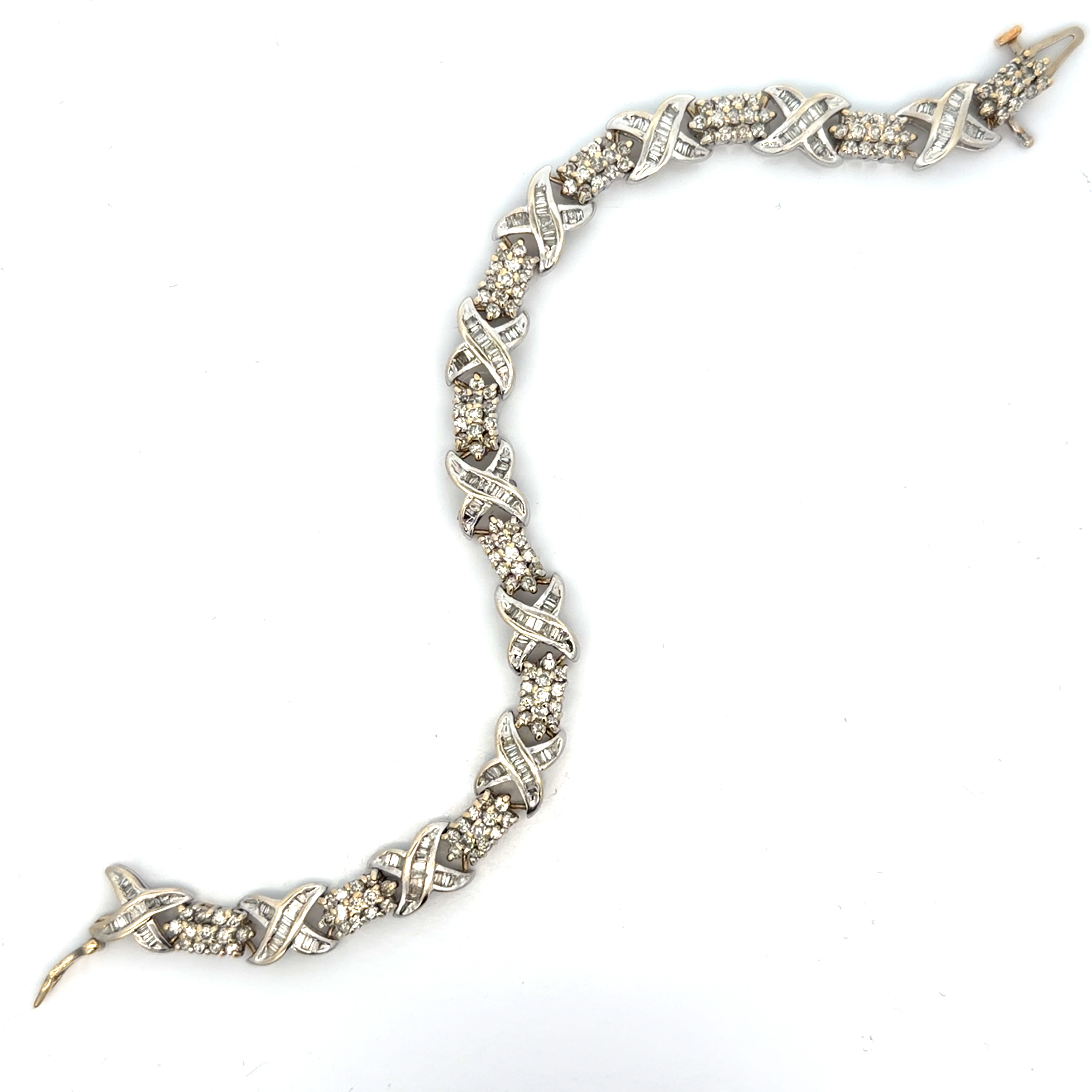 Hugs and Kisses Diamond Bracelet