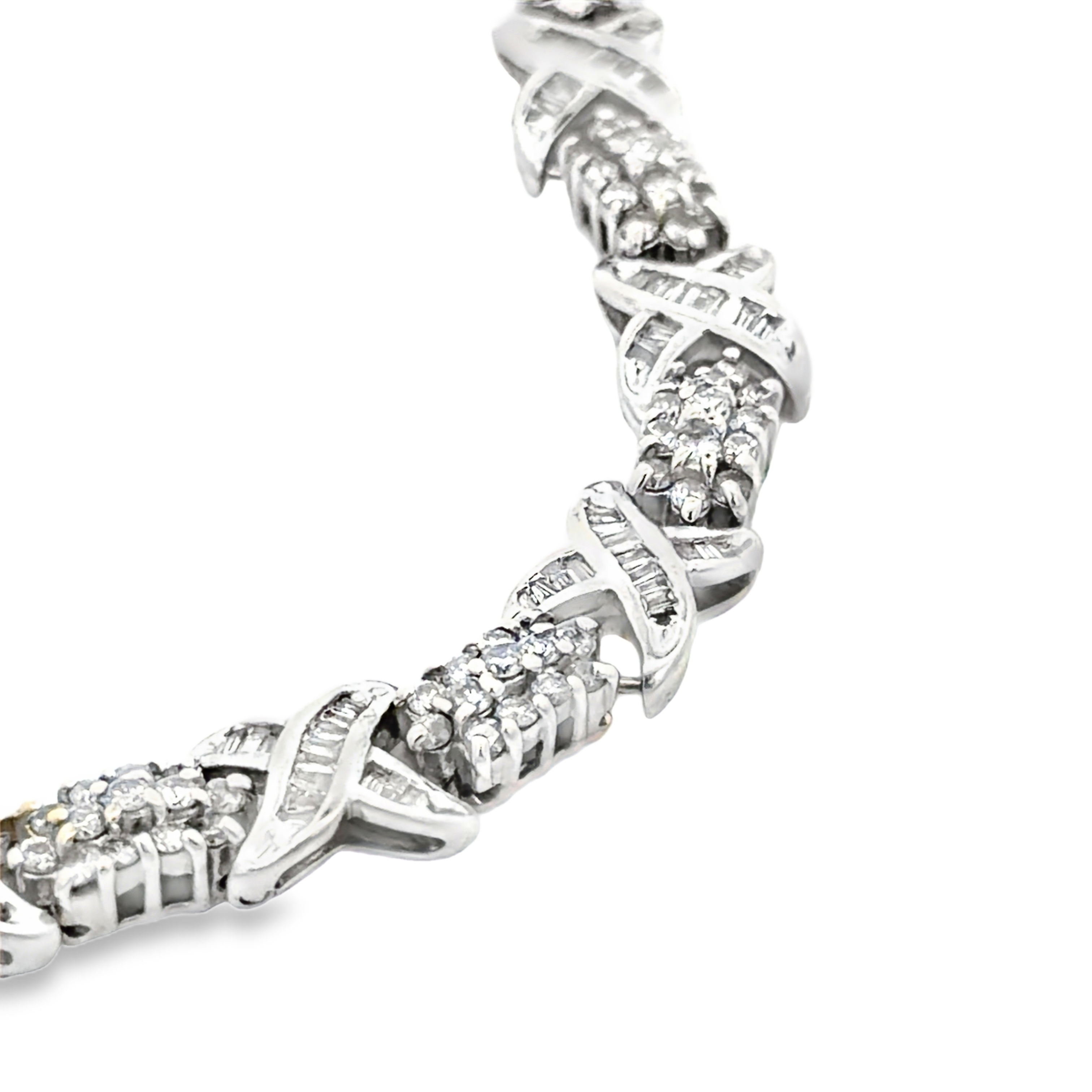 Hugs and Kisses Diamond Bracelet