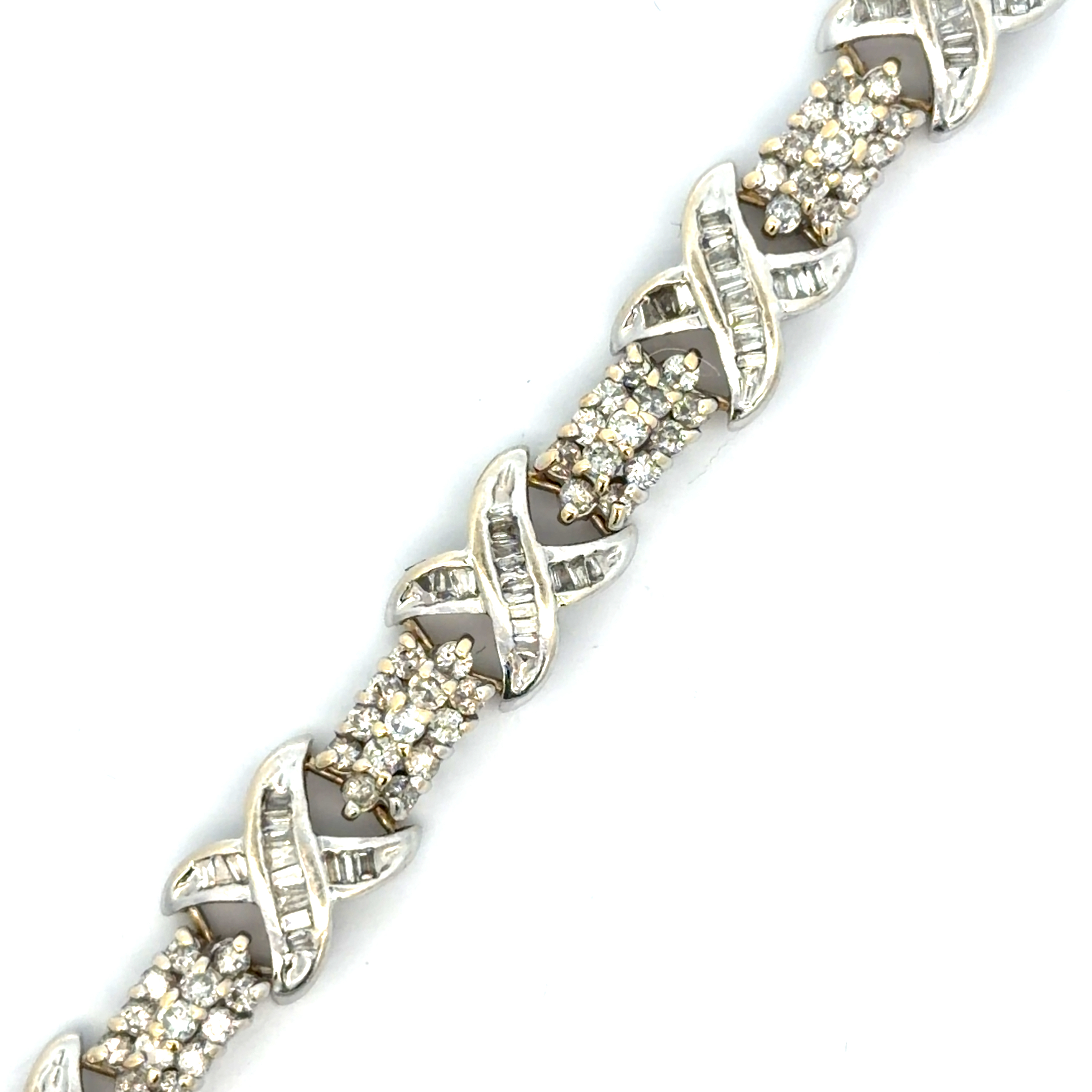 Hugs and Kisses Diamond Bracelet