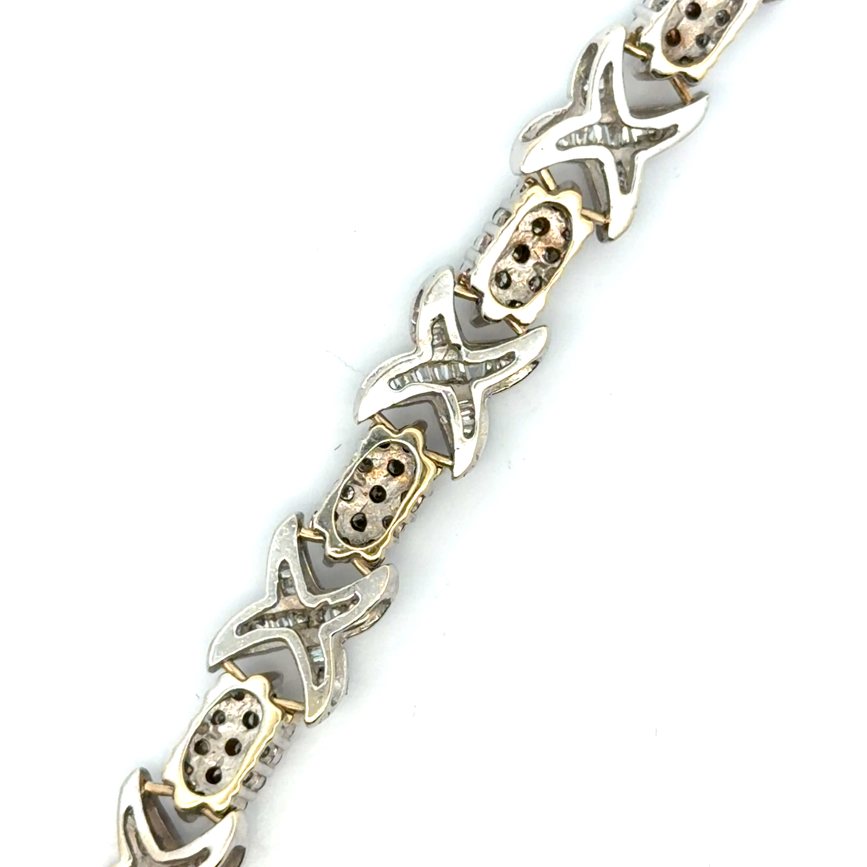 Hugs and Kisses Diamond Bracelet