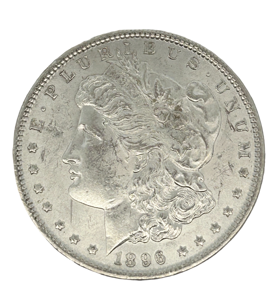 1896 Morgan Silver Dollar BU