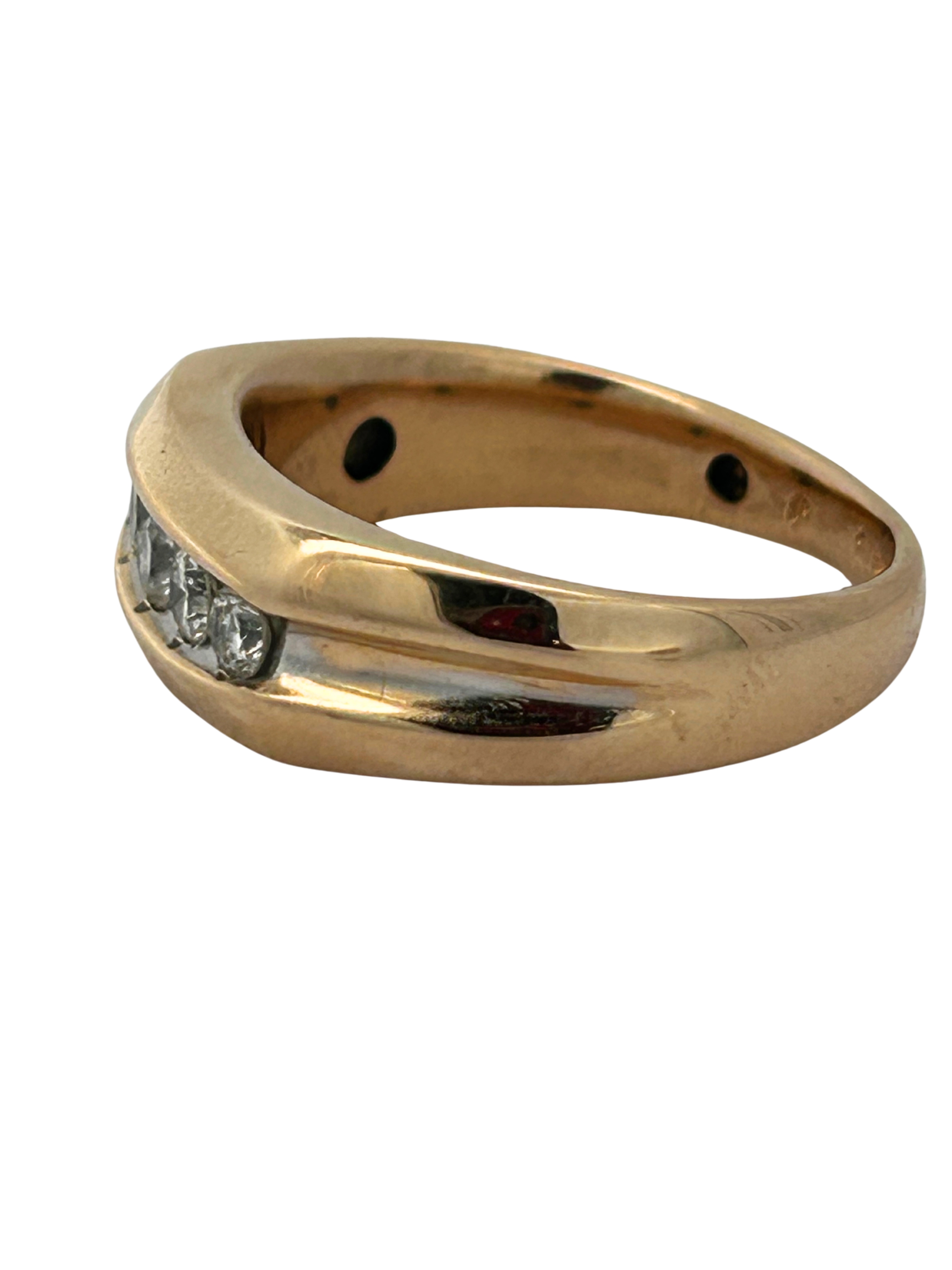 14K Diamond Ring