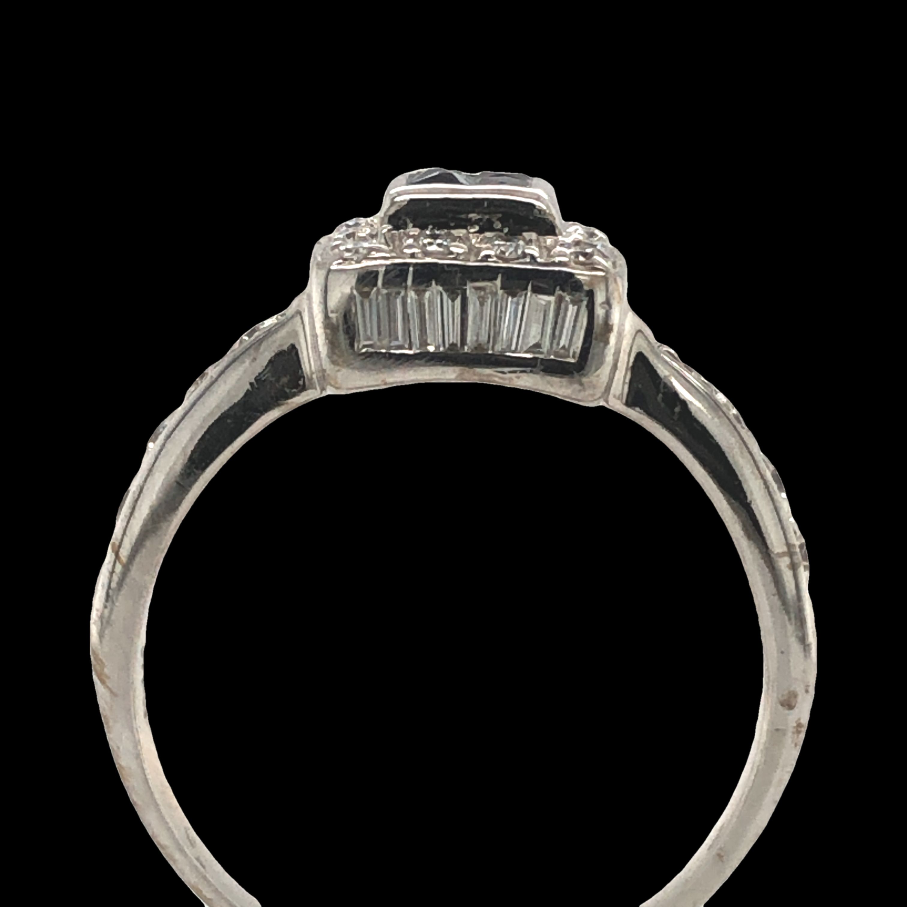 Diamond and Sapphire Ring