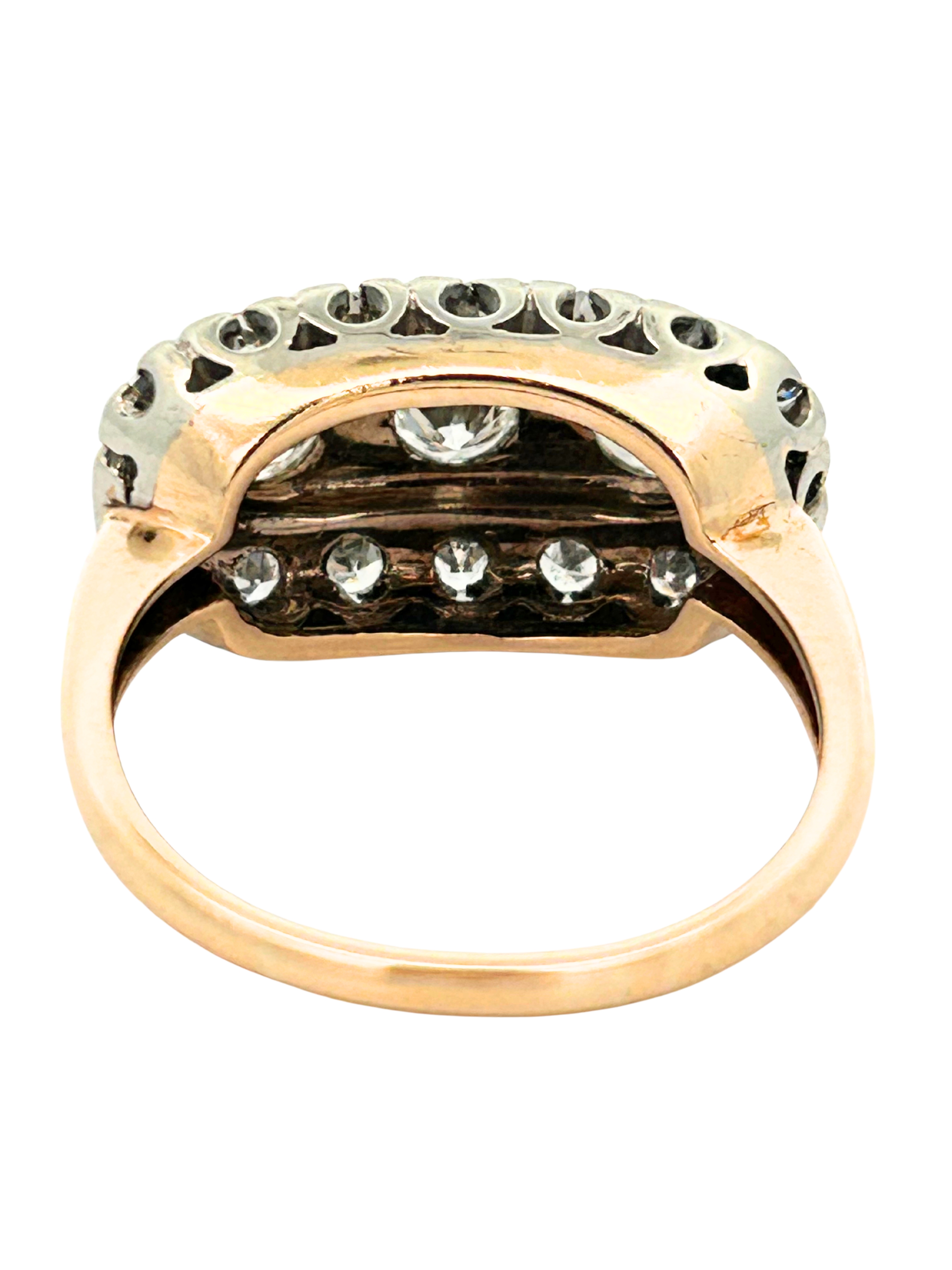 14K Vintage Diamond Ring