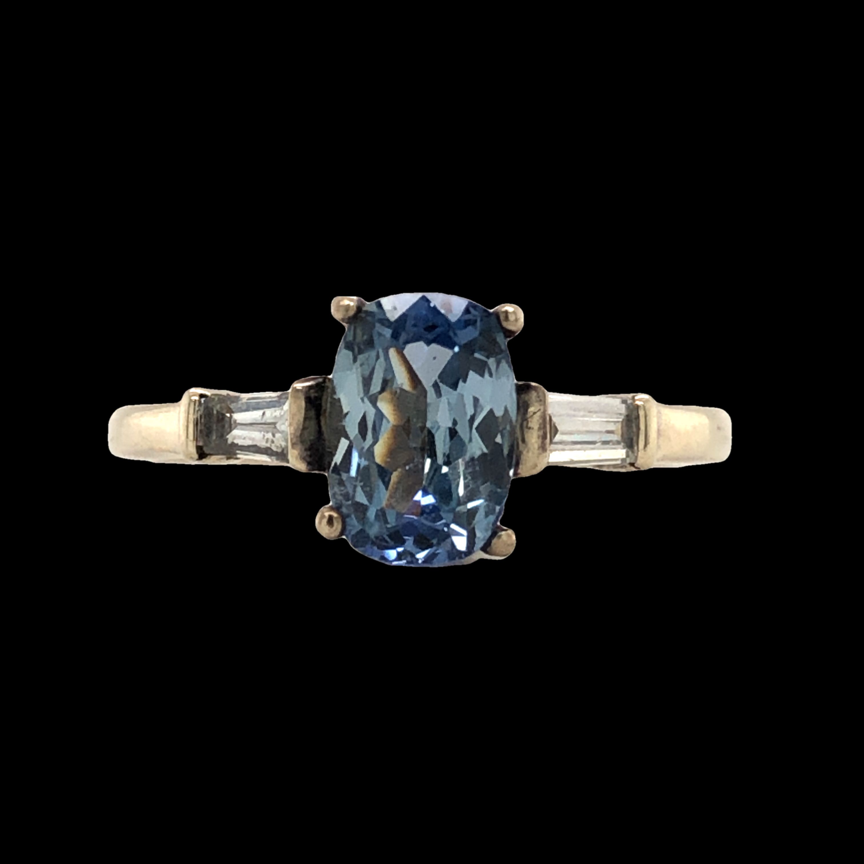 Sapphire and Diamond Ring