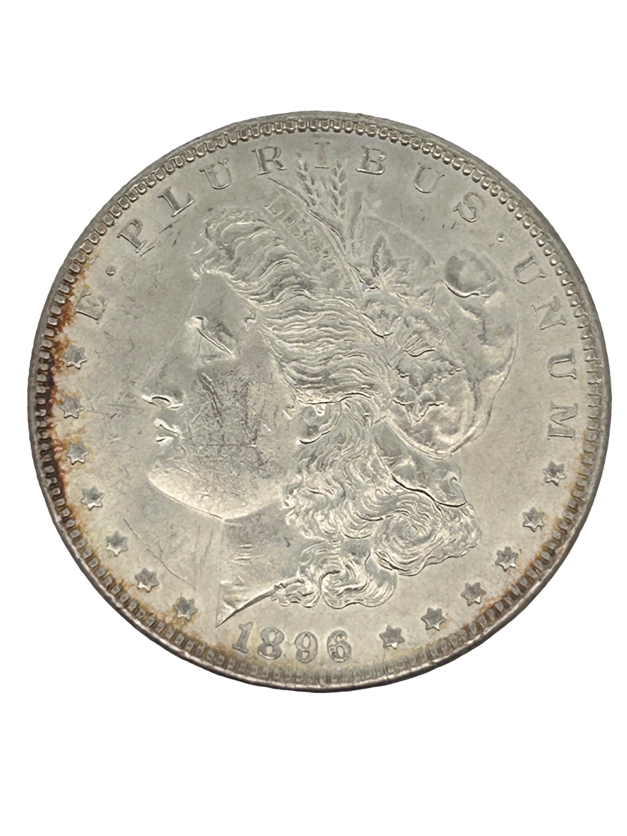 1896 Morgan Silver Dollar BU