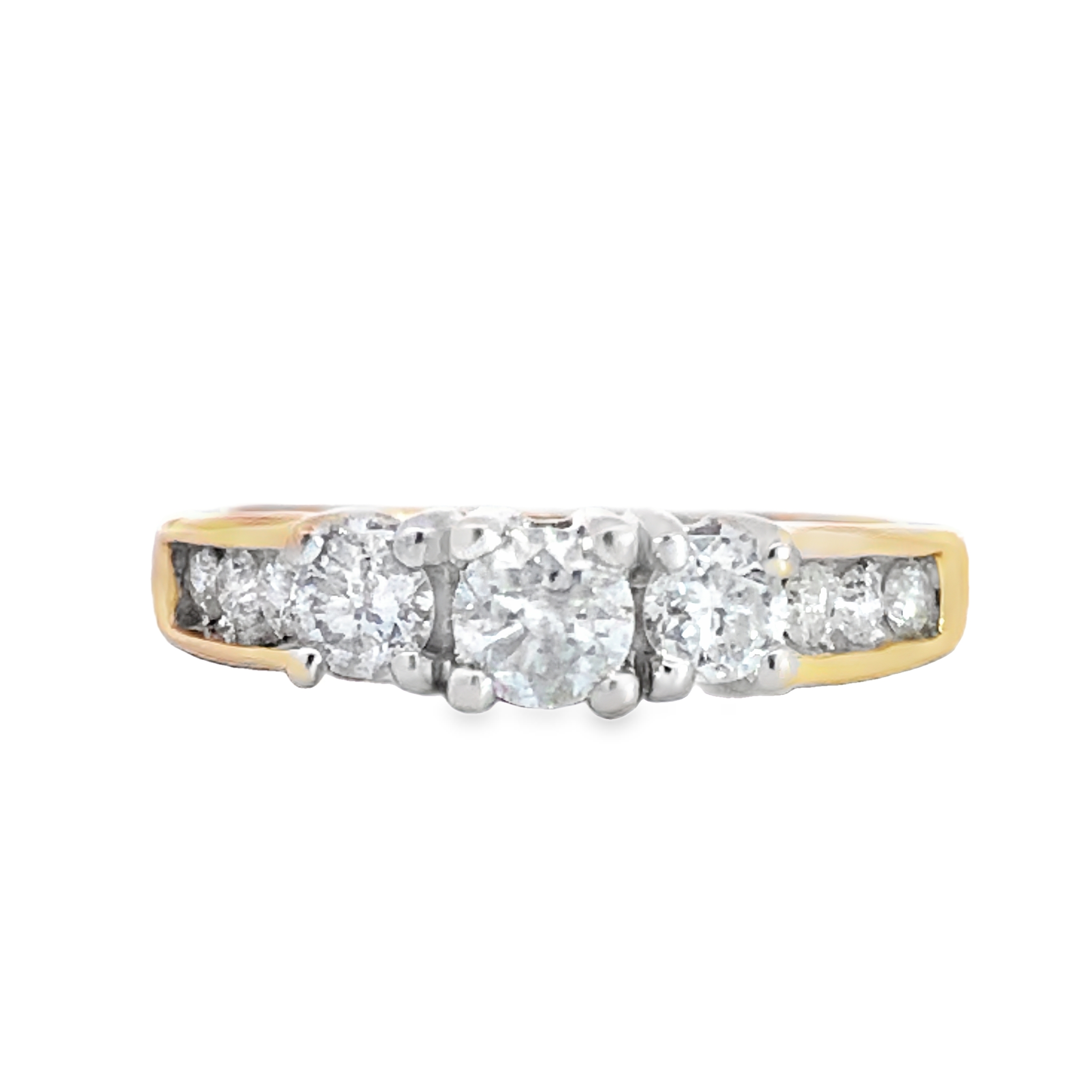 Certified Diamond Engagement Ring 1CTW