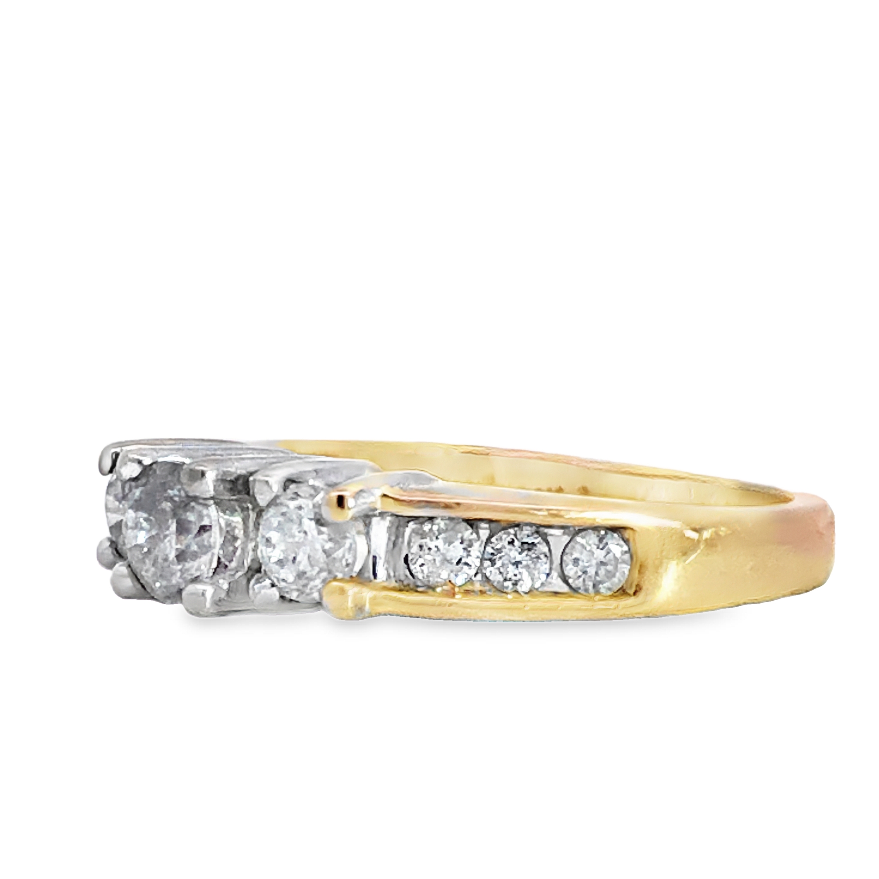 Certified Diamond Engagement Ring 1CTW
