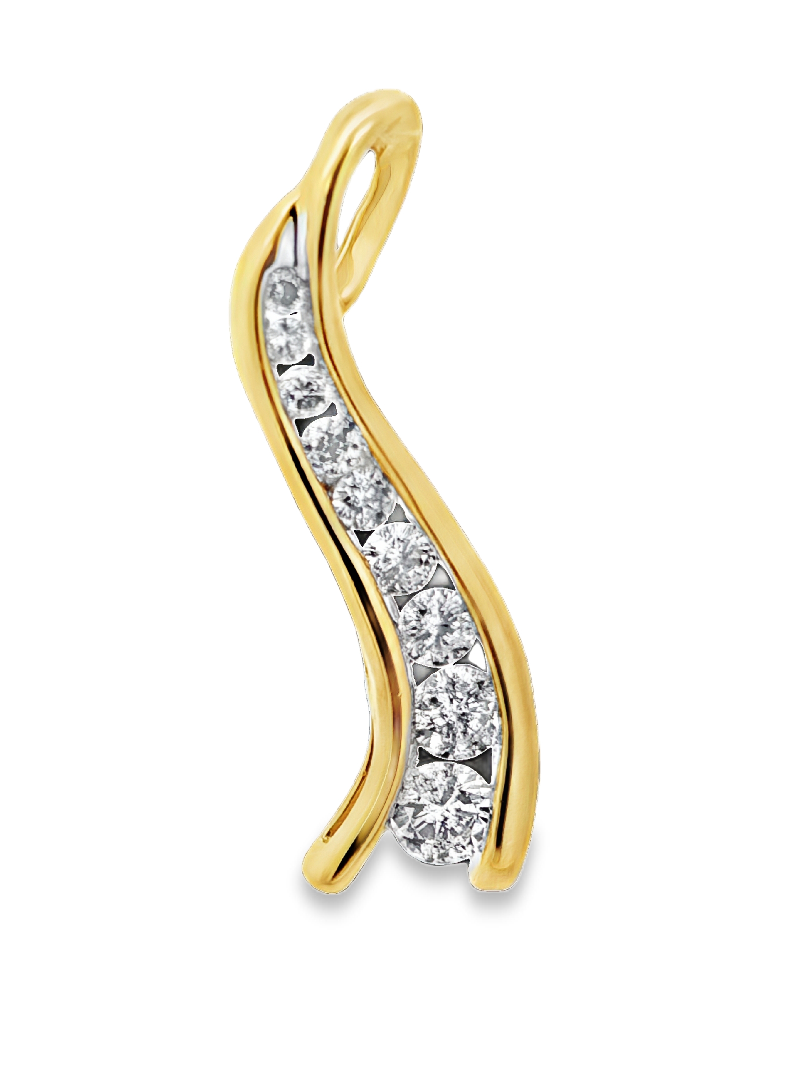 Graduated Diamond Pendant