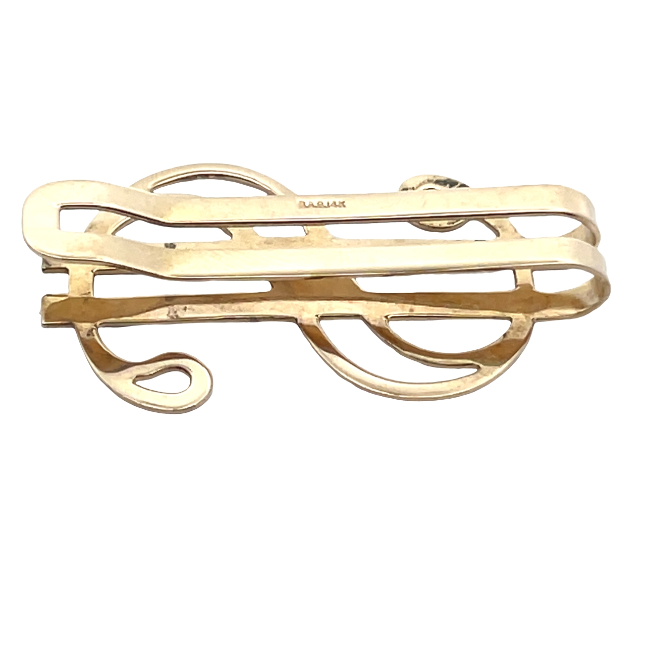 14K Dollar Sign Money Clip