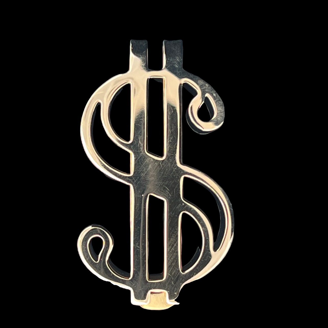 14K Dollar Sign Money Clip