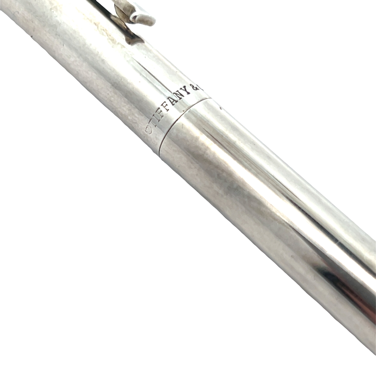 Tiffany & Co. Sterling Silver 925 T Clip Ballpoint Pen