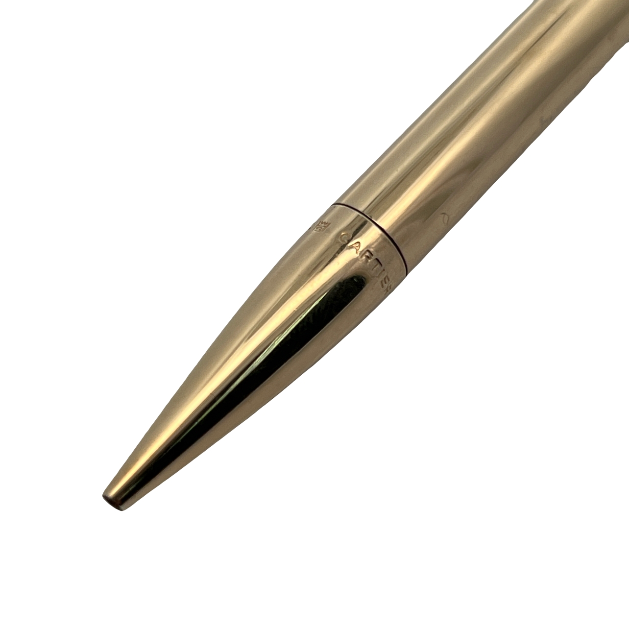 Cartier Vintage Solid 14k Yellow Gold Mechanical Twist Pencil