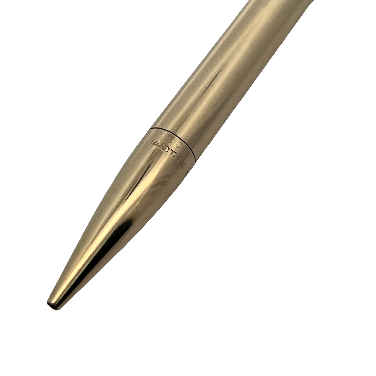 Cartier Vintage Solid 14k Yellow Gold Mechanical Twist Pencil
