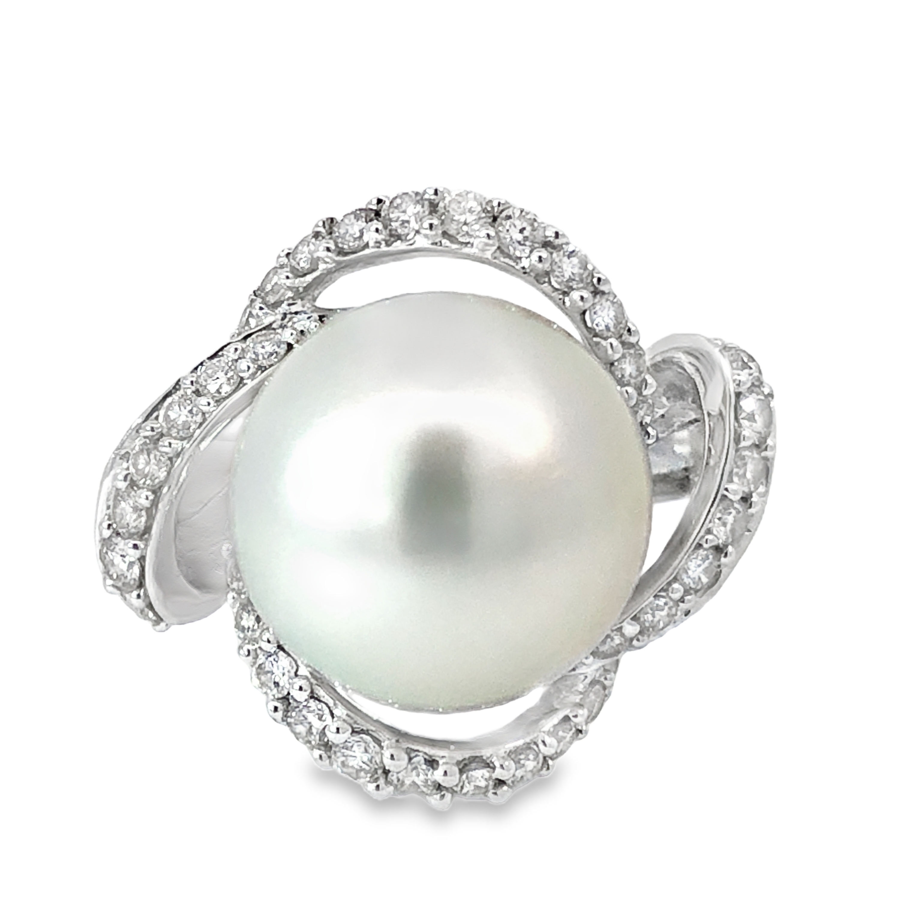 Pearl and Diamond Ring