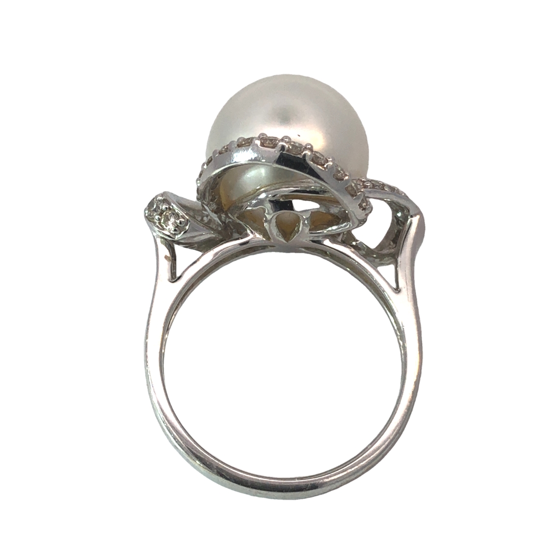 Pearl and Diamond Ring