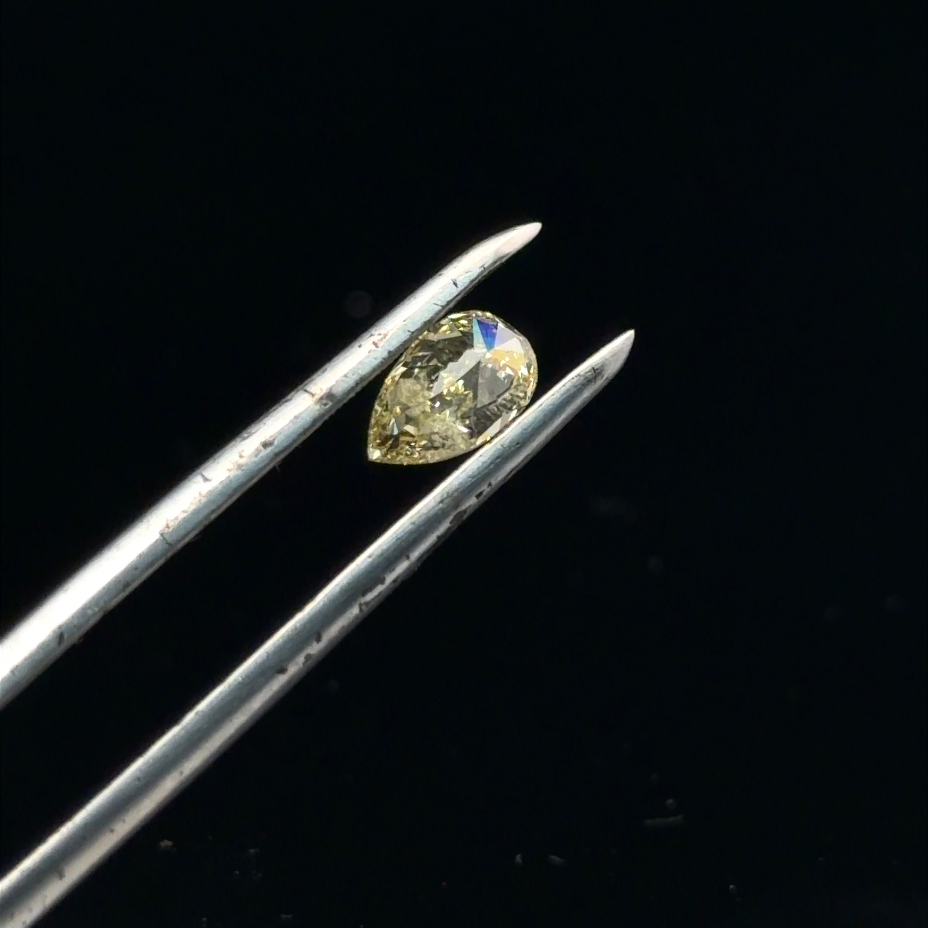 GIA Certified 1.01 Carat Pear Shaped Loose Diamond