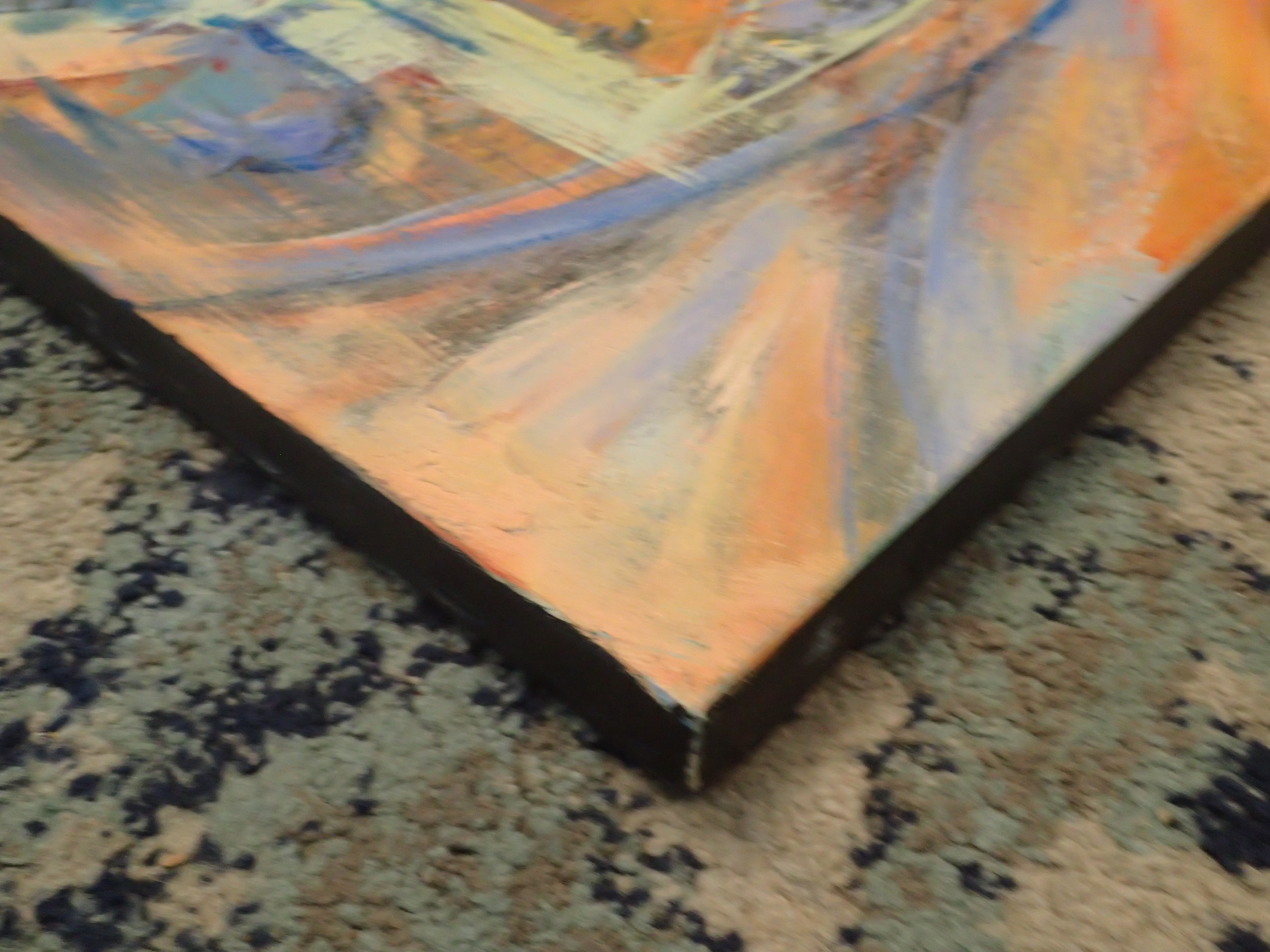 Duaiv Oil on Canvas Signed