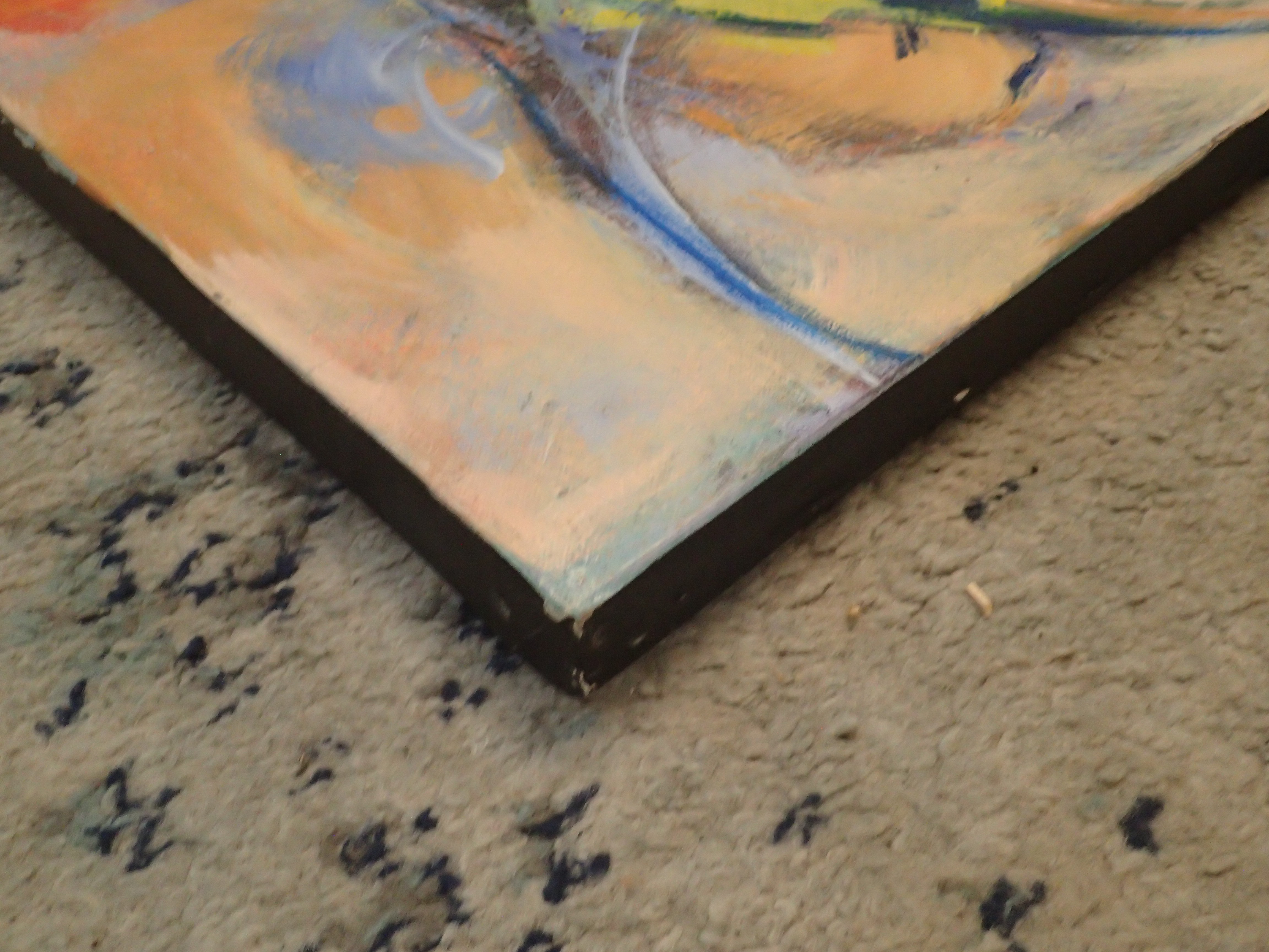 Duaiv Oil on Canvas Signed