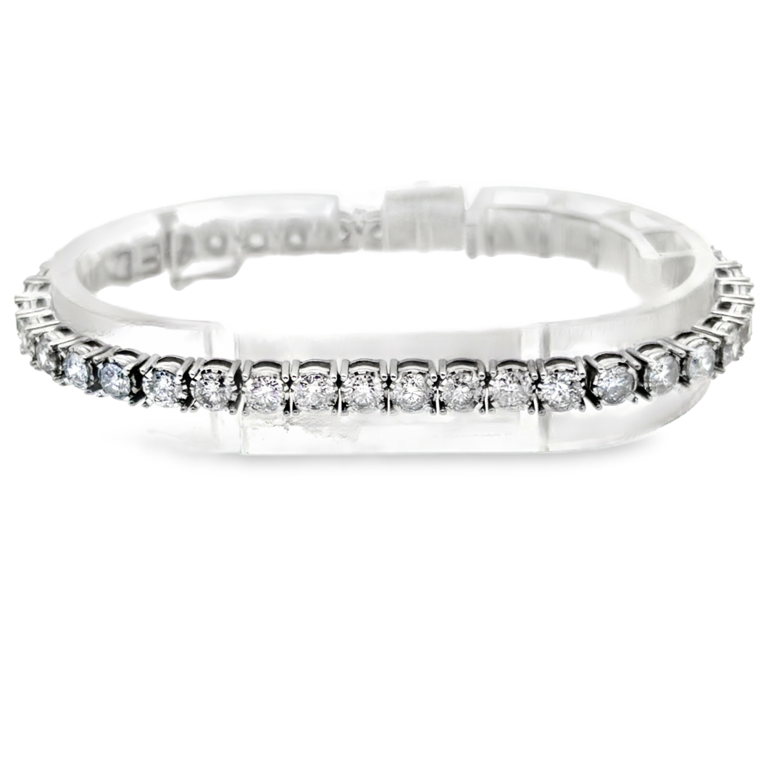 Natural Diamond Line Bracelet