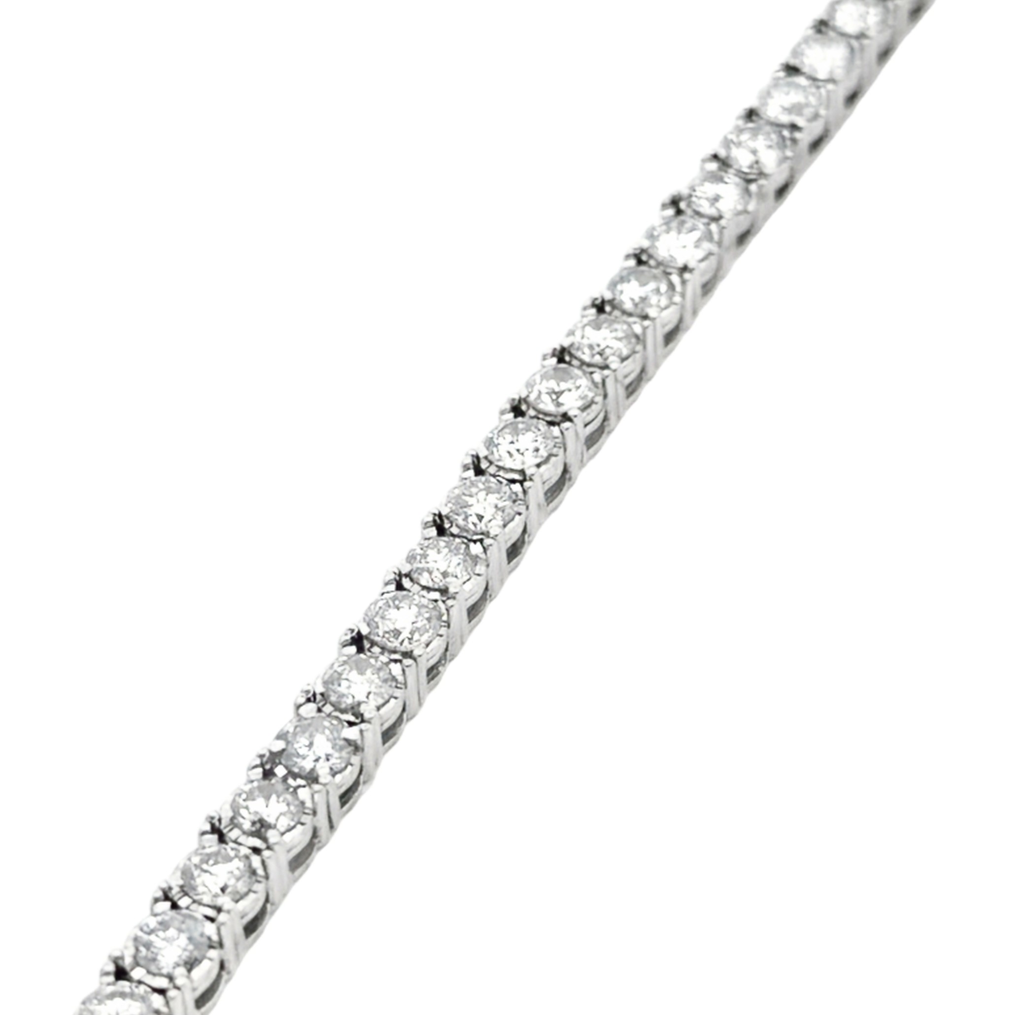 Natural Diamond Line Bracelet