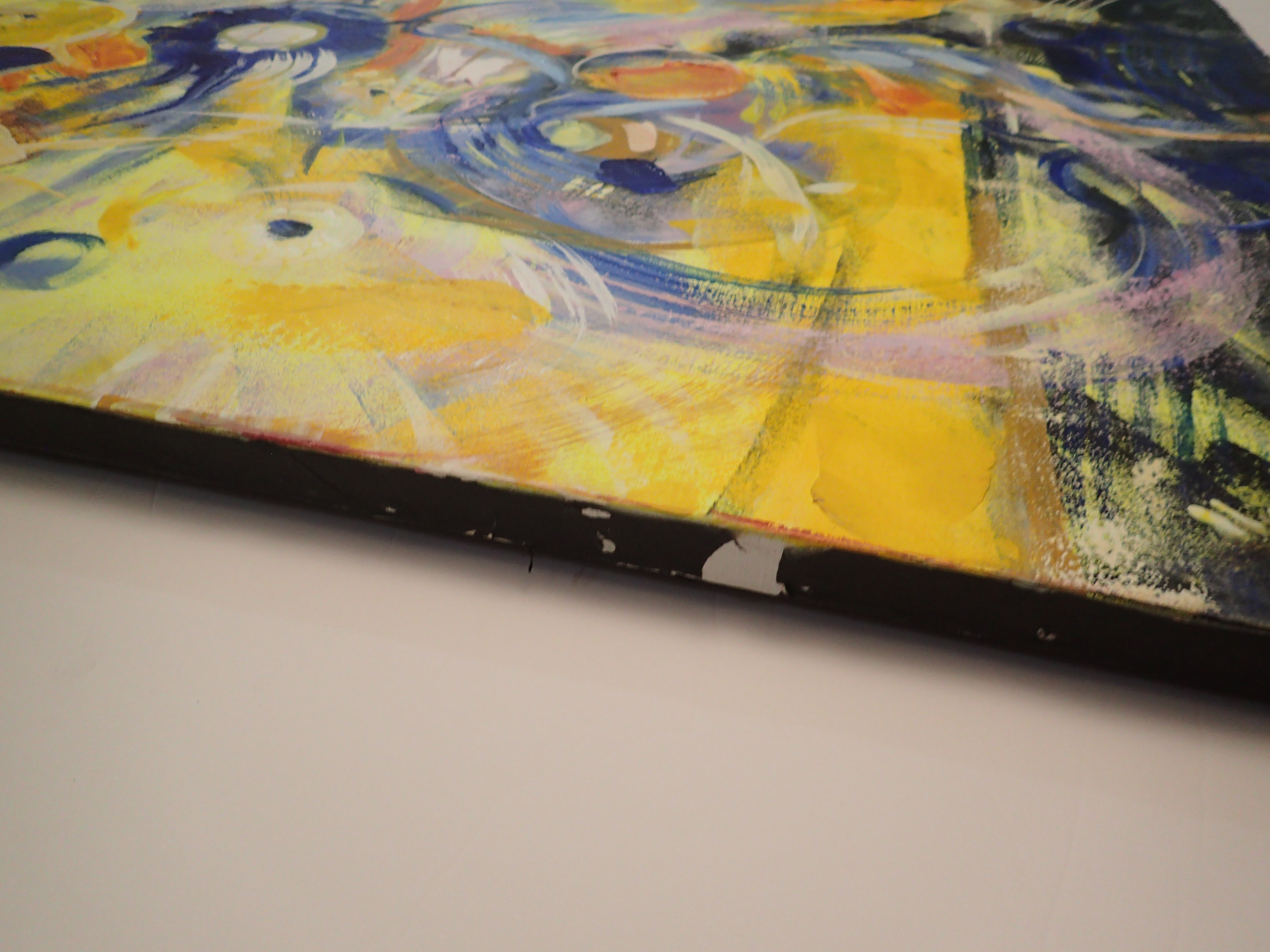 Duaiv Oil on Canvas Signed