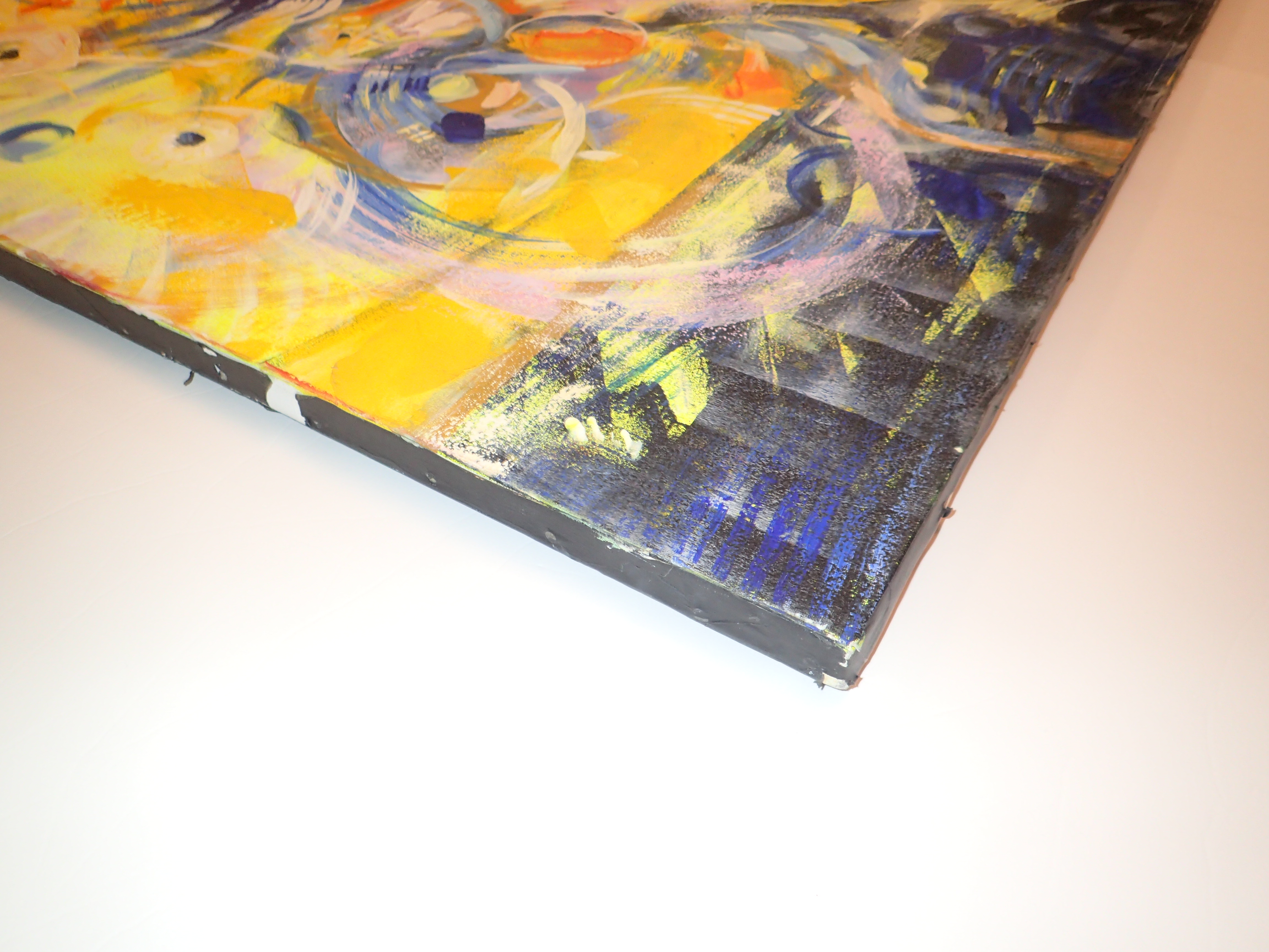 Duaiv Oil on Canvas Signed