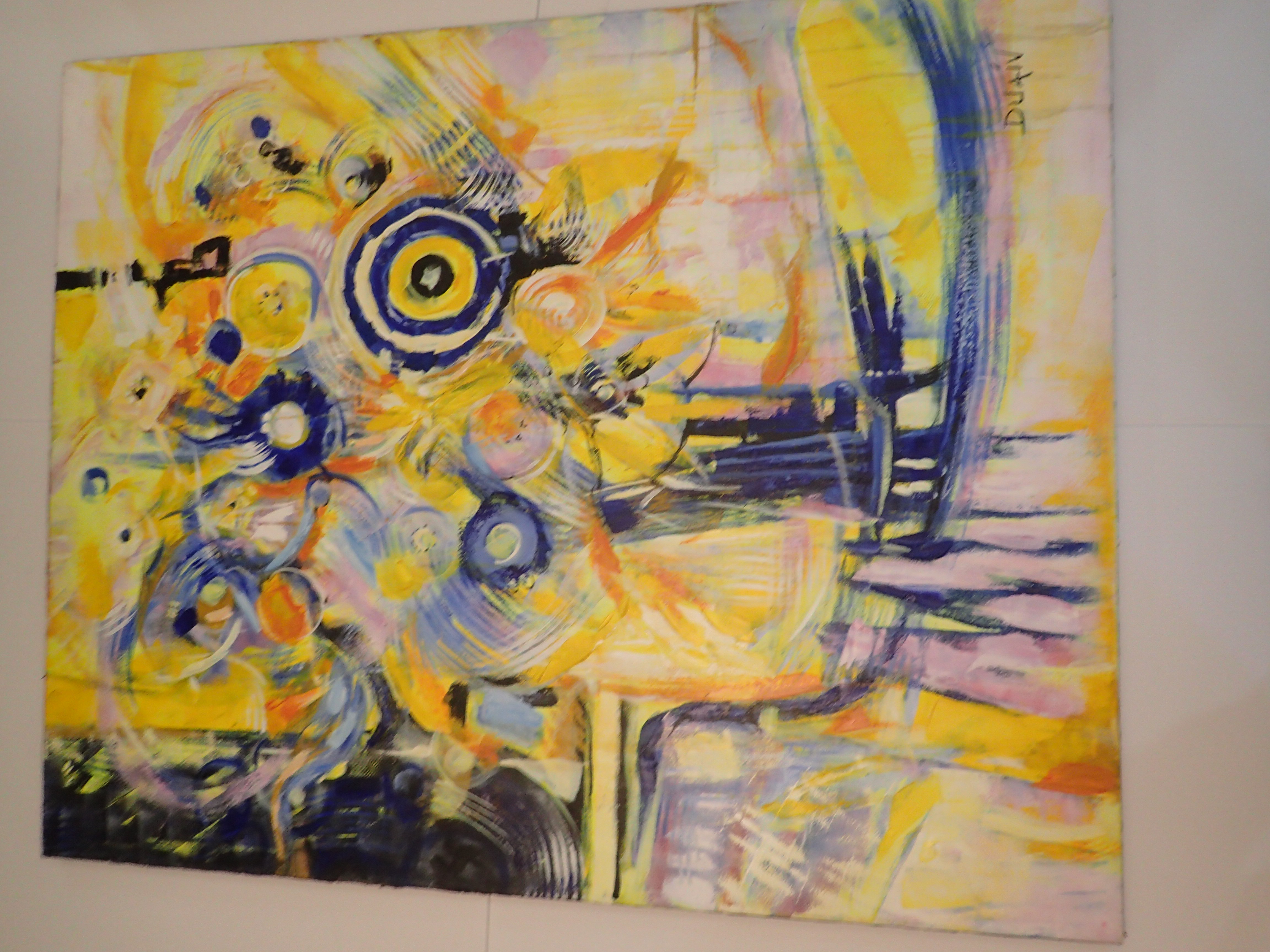 Duaiv Oil on Canvas Signed